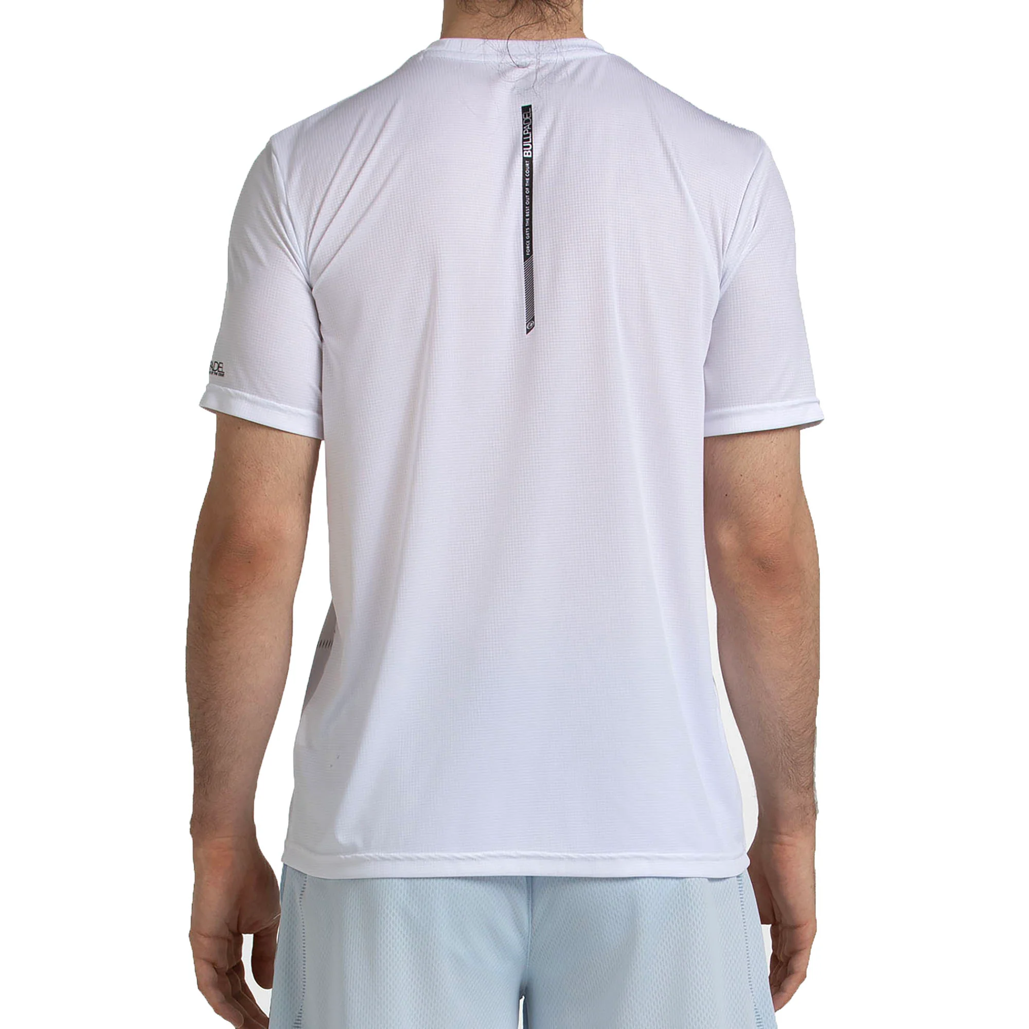 Bullpadel Men's Casinas T-Shirt White - Image 2