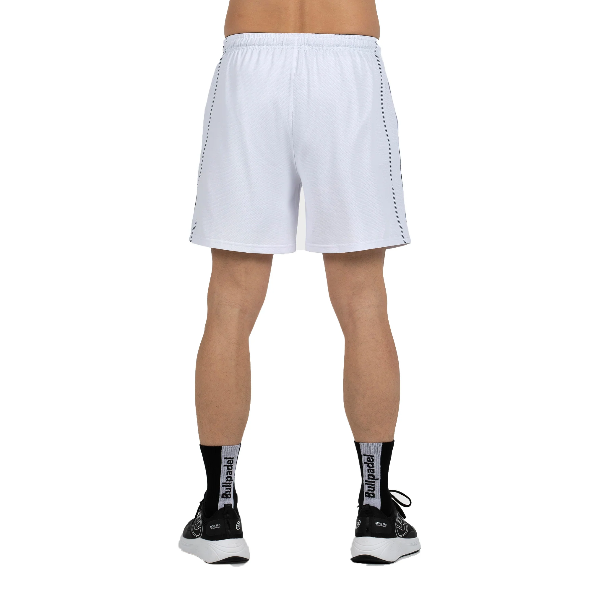 Bullpadel Men's Castanar Shorts White - Image 2
