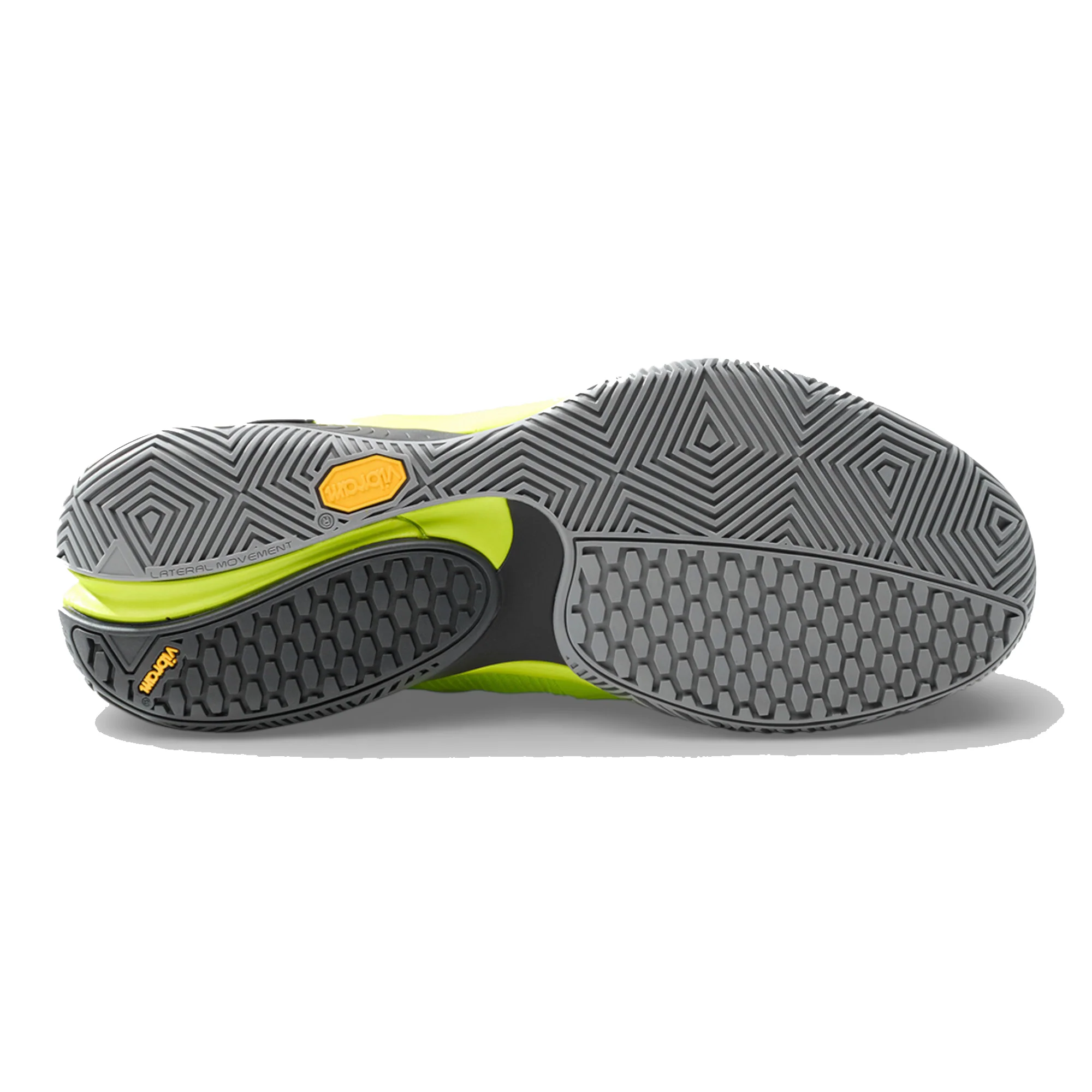 Bullpadel Men's Hack Vibram 26V Padel Shoes Yellow - Image 2