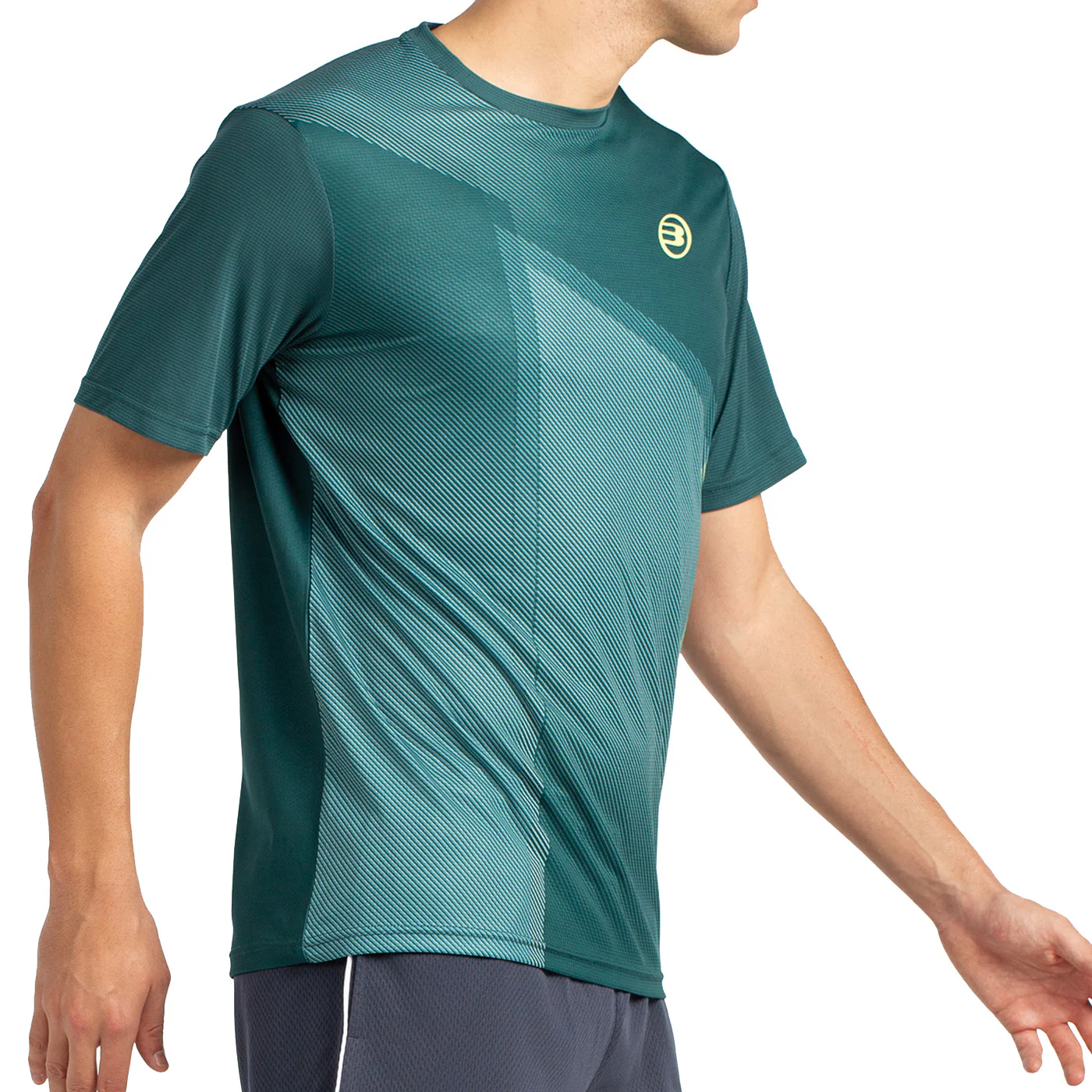 Bullpadel Men's Lagar T-Shirt Dark Green - Image 4