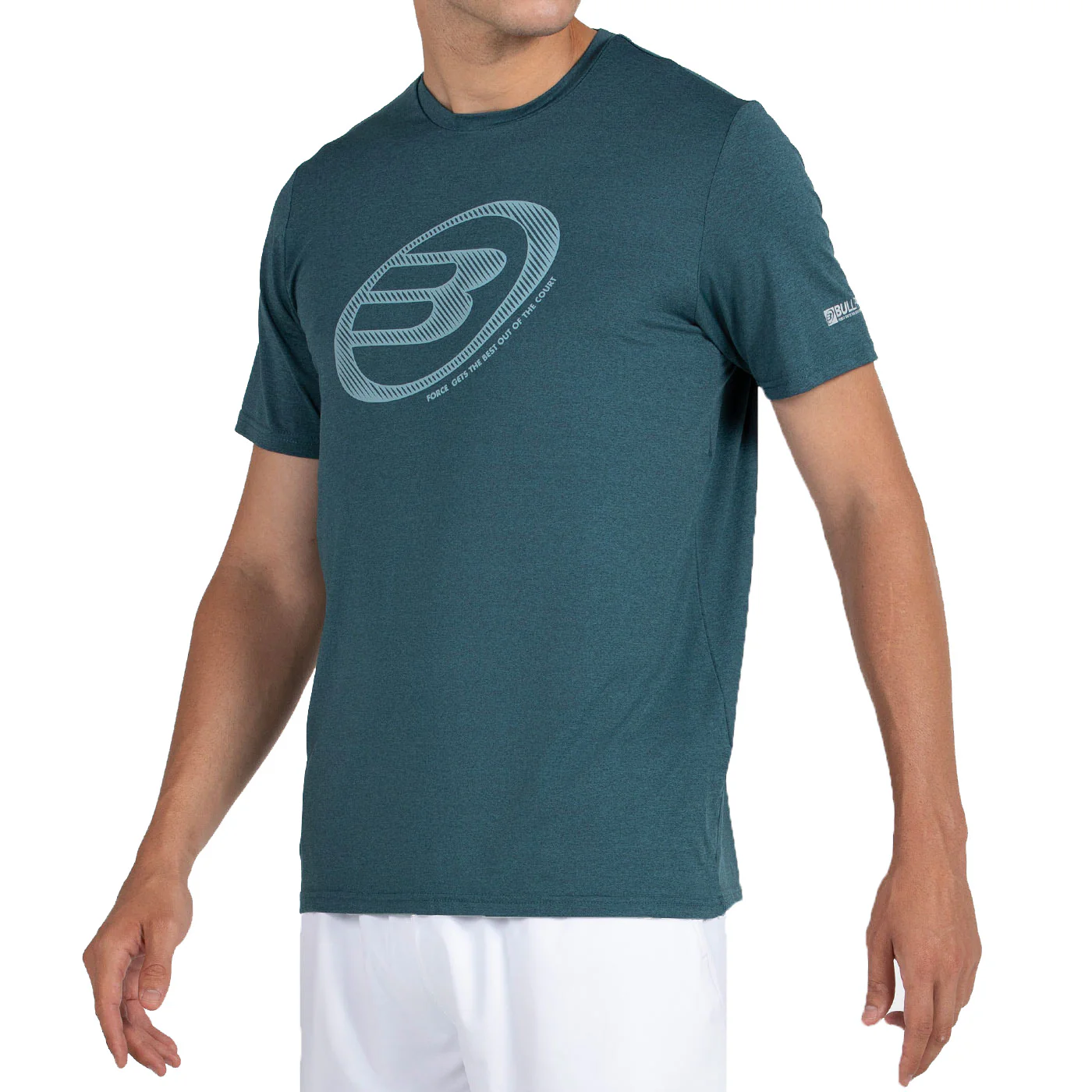 Bullpadel Men's Lande T-Shirt Dark Green - Image 3