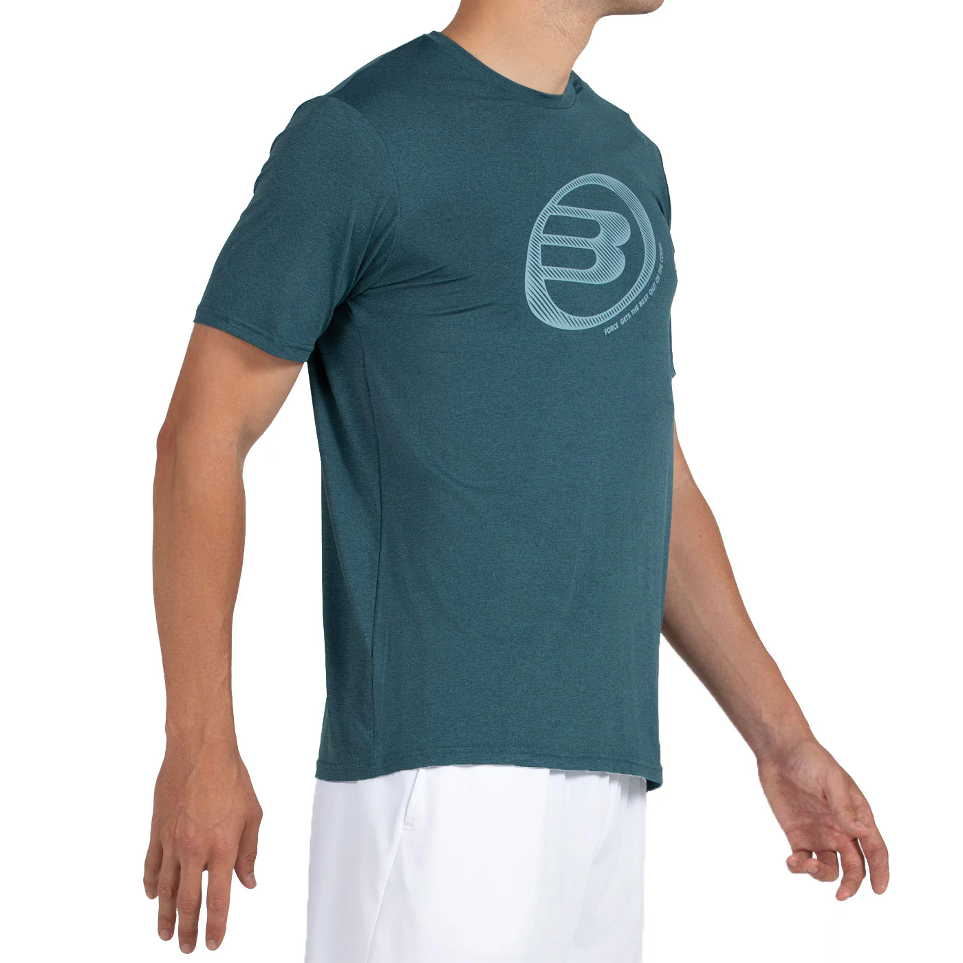 Bullpadel Men's Lande T-Shirt Dark Green - Image 4