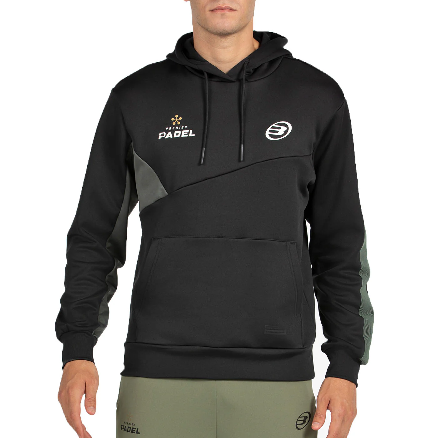 Bullpadel Men's Palmiro Premier Padel Sweatshirt Black