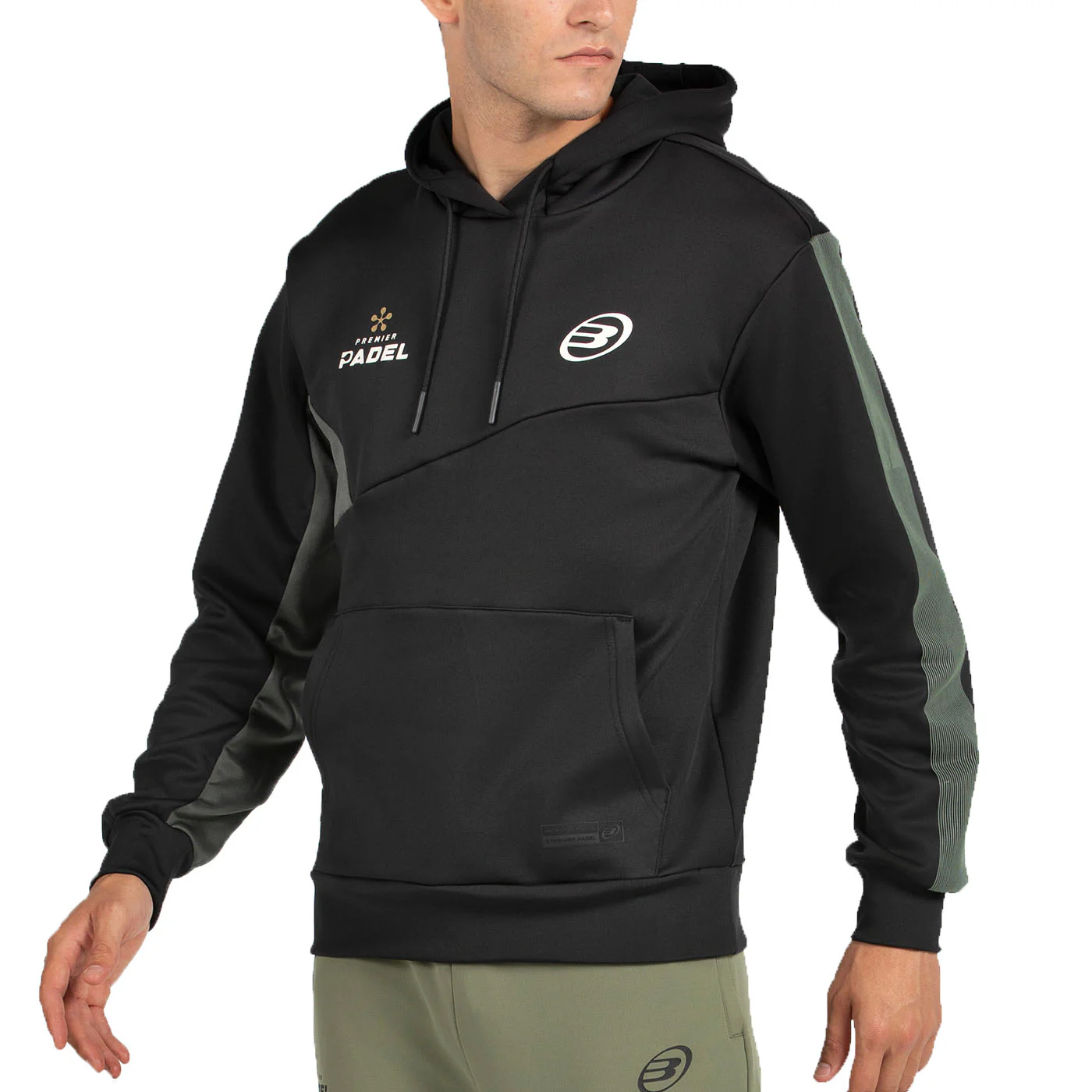 Bullpadel Men's Palmiro Premier Padel Sweatshirt Black - Image 3