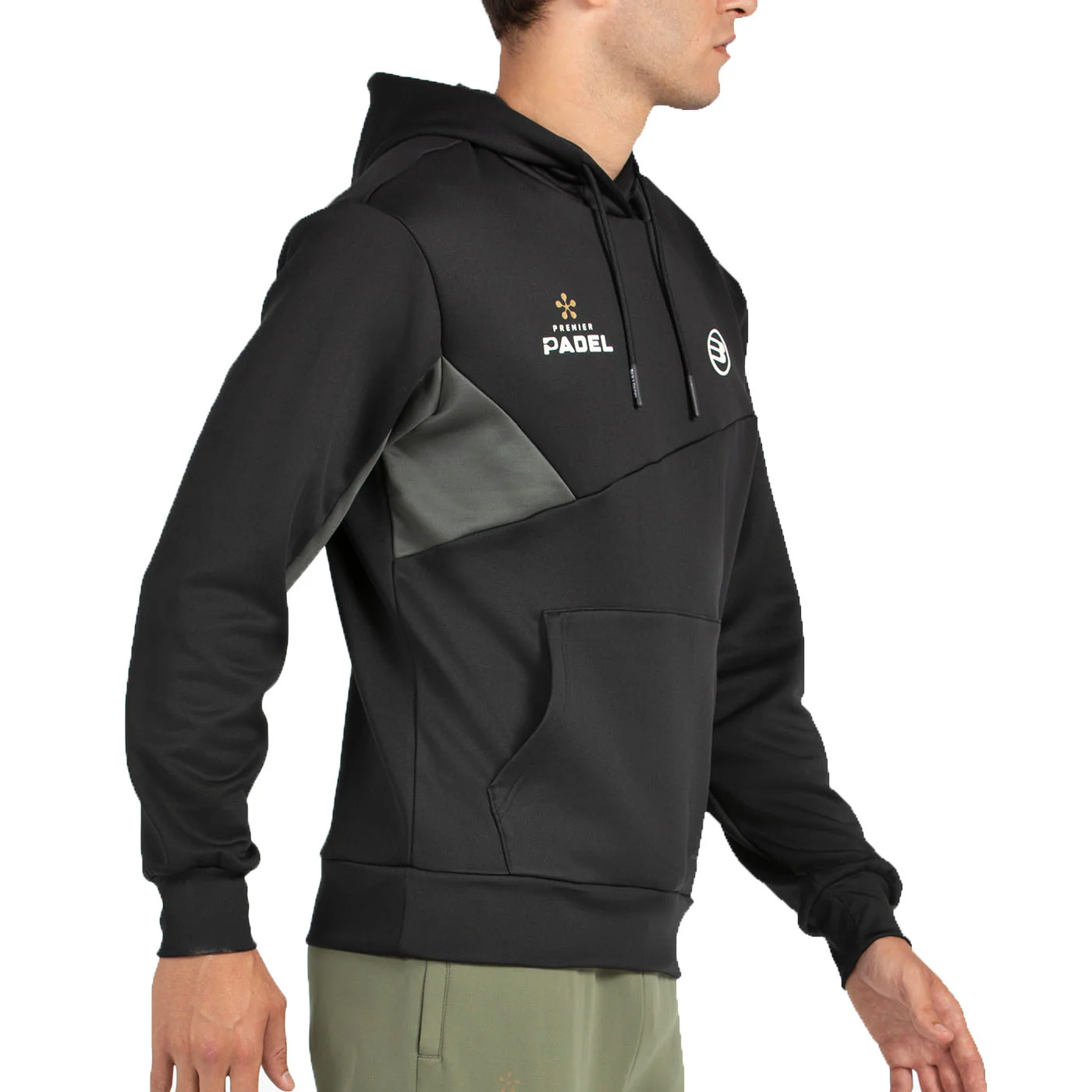 Bullpadel Men's Palmiro Premier Padel Sweatshirt Black - Image 4
