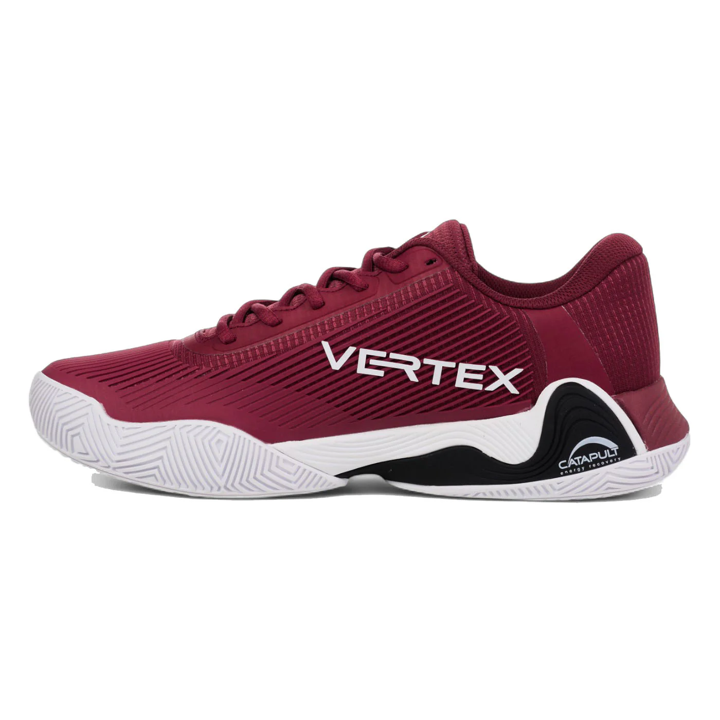 Bullpadel Men's Vertex Vibram 25l Padel Shoes Burgundy - Image 3