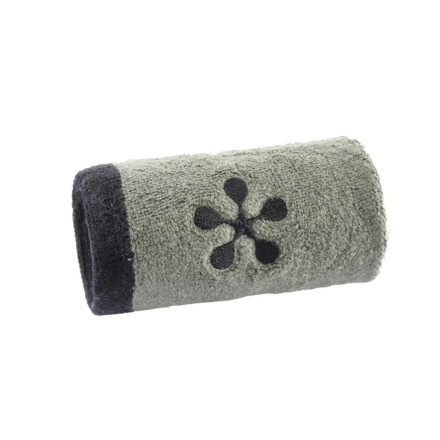 Bullpadel Premier Padel Wristbands - Khaki/Black - Image 3