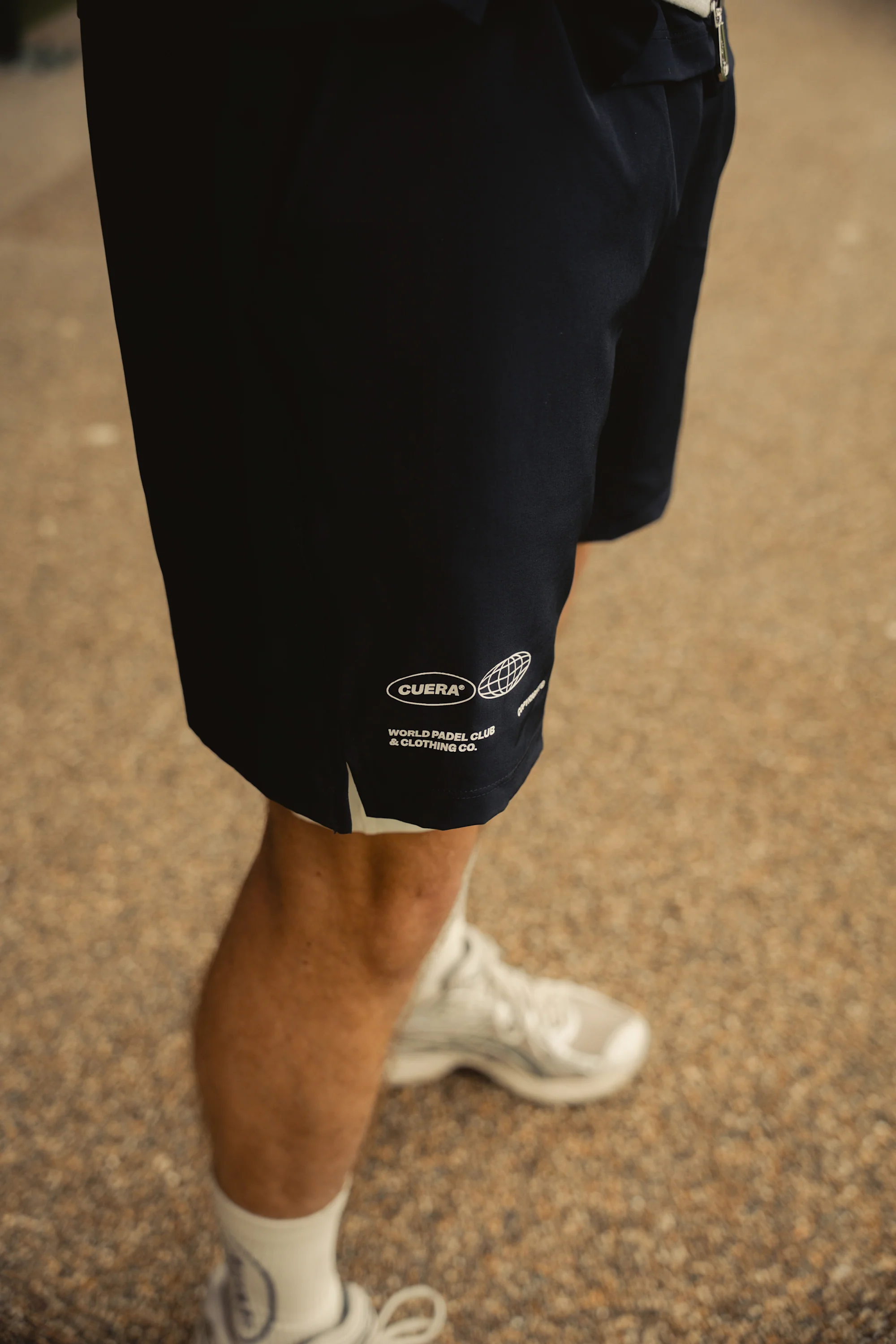 Cuera Men's Active Globe Shorts Navy - Image 2