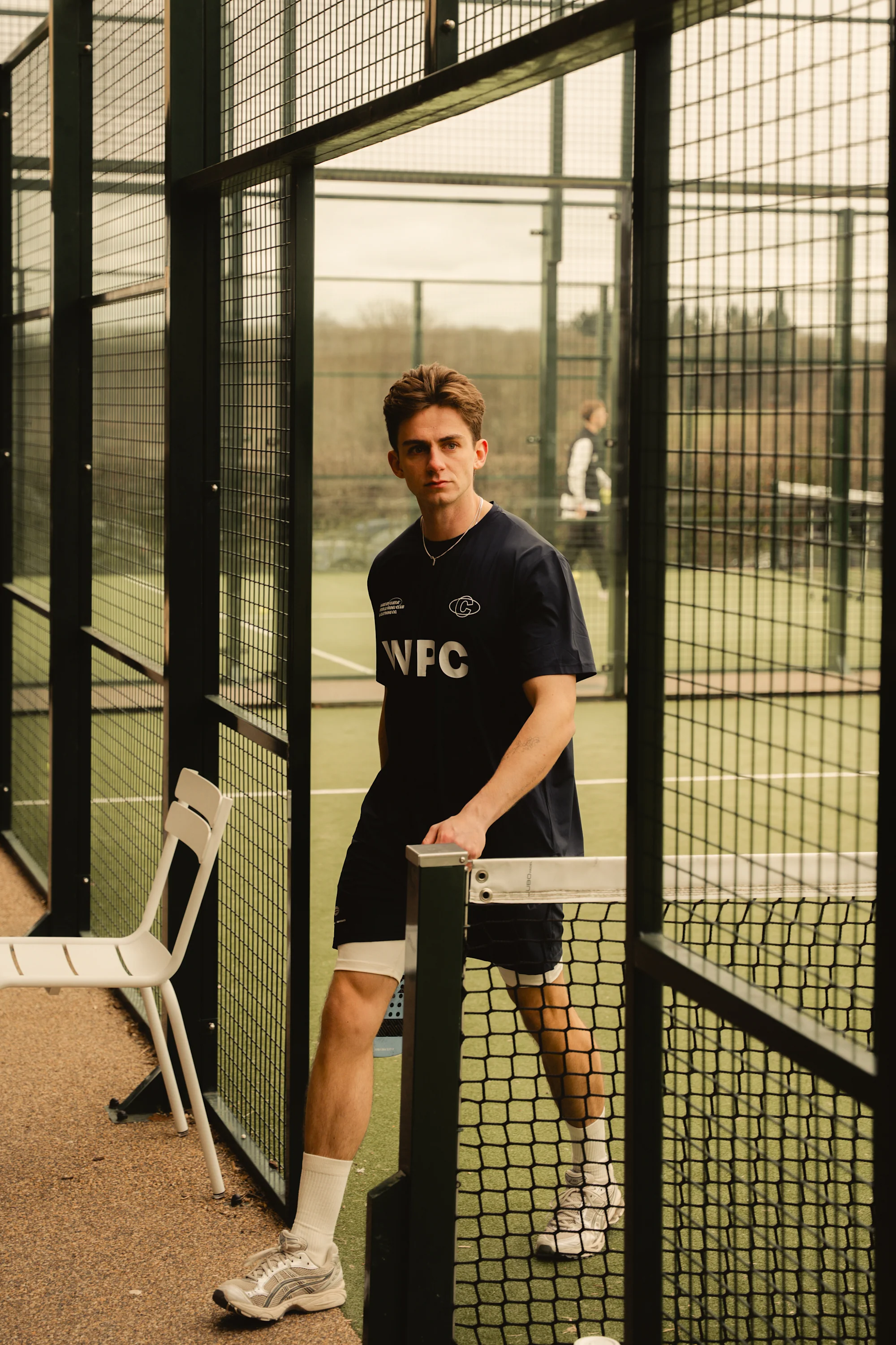 Cuera Men's Active WPC Light Weight T-Shirt Navy - Image 3