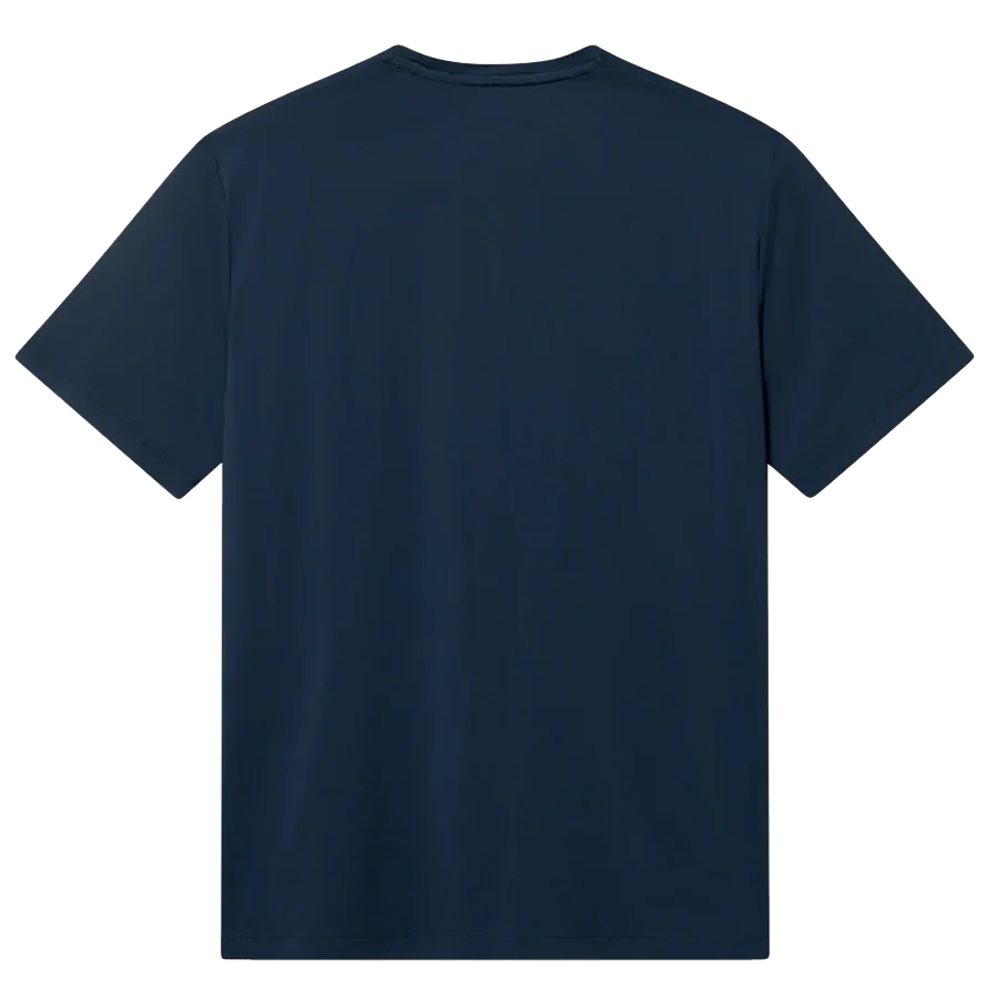 Cuera Men's Active WPC Light Weight T-Shirt Navy - Image 4