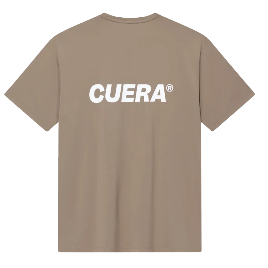 Cuera Men's On Court Airy Logo T-Shirt Walnut - Image 5