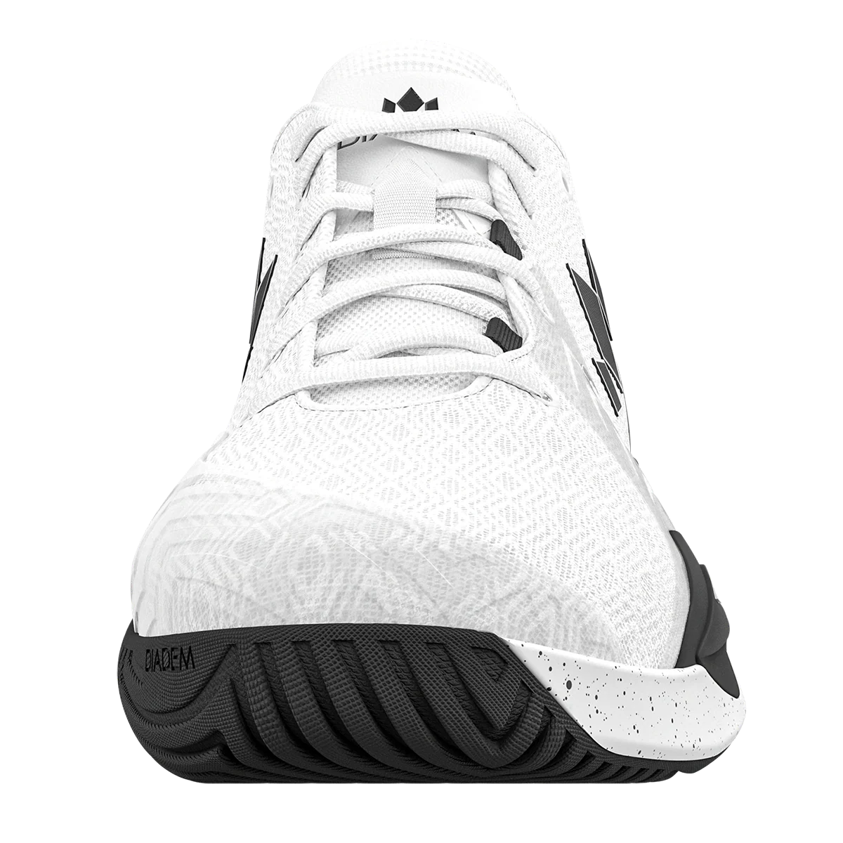 Diadem Men's Court Burst Pickleball Shoes - White/Black - Image 7