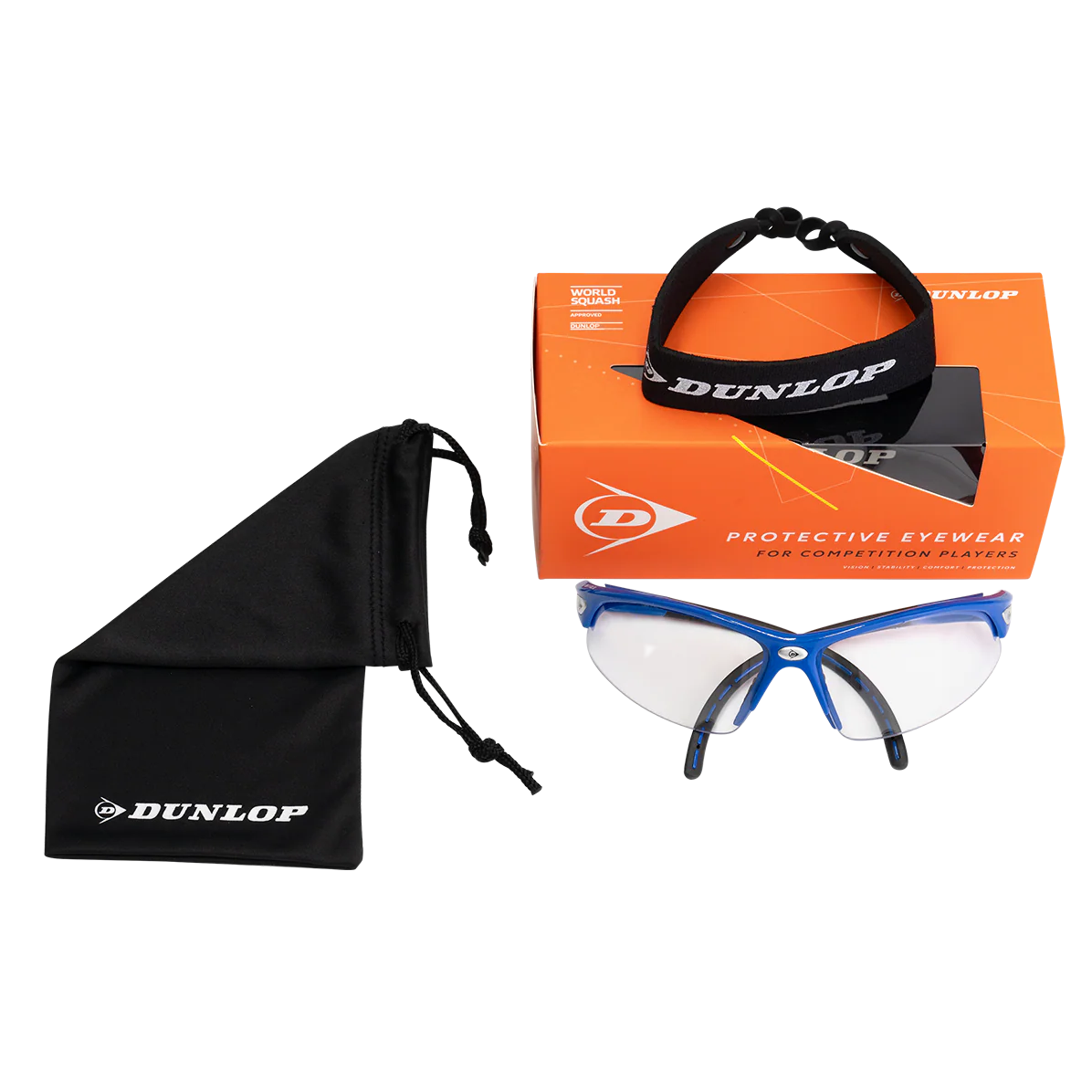Dunlop Comp Players Protective Eyewear - Blue Black - Image 2
