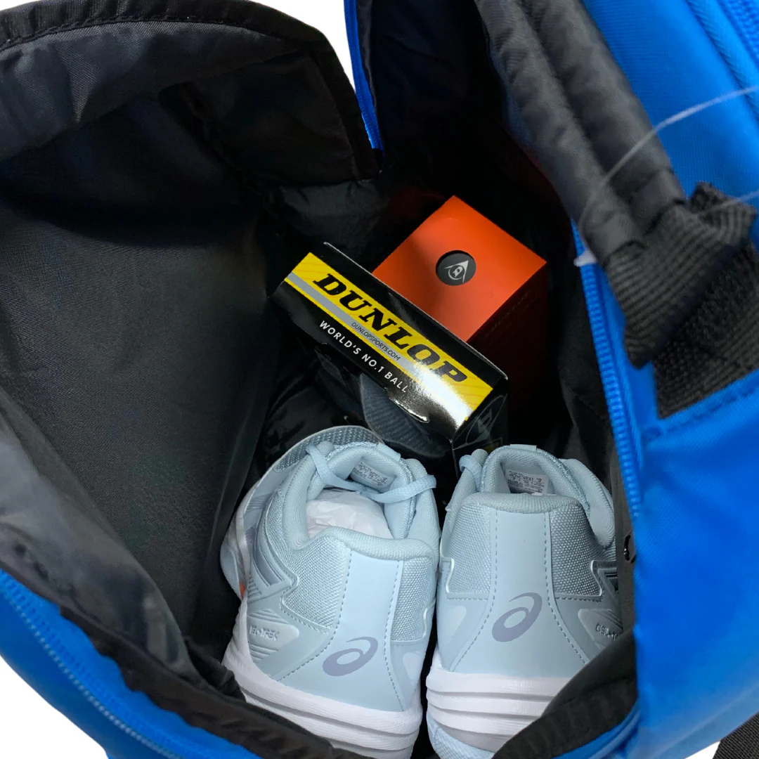 Dunlop FX Club Backpack Black Blue - Image 3