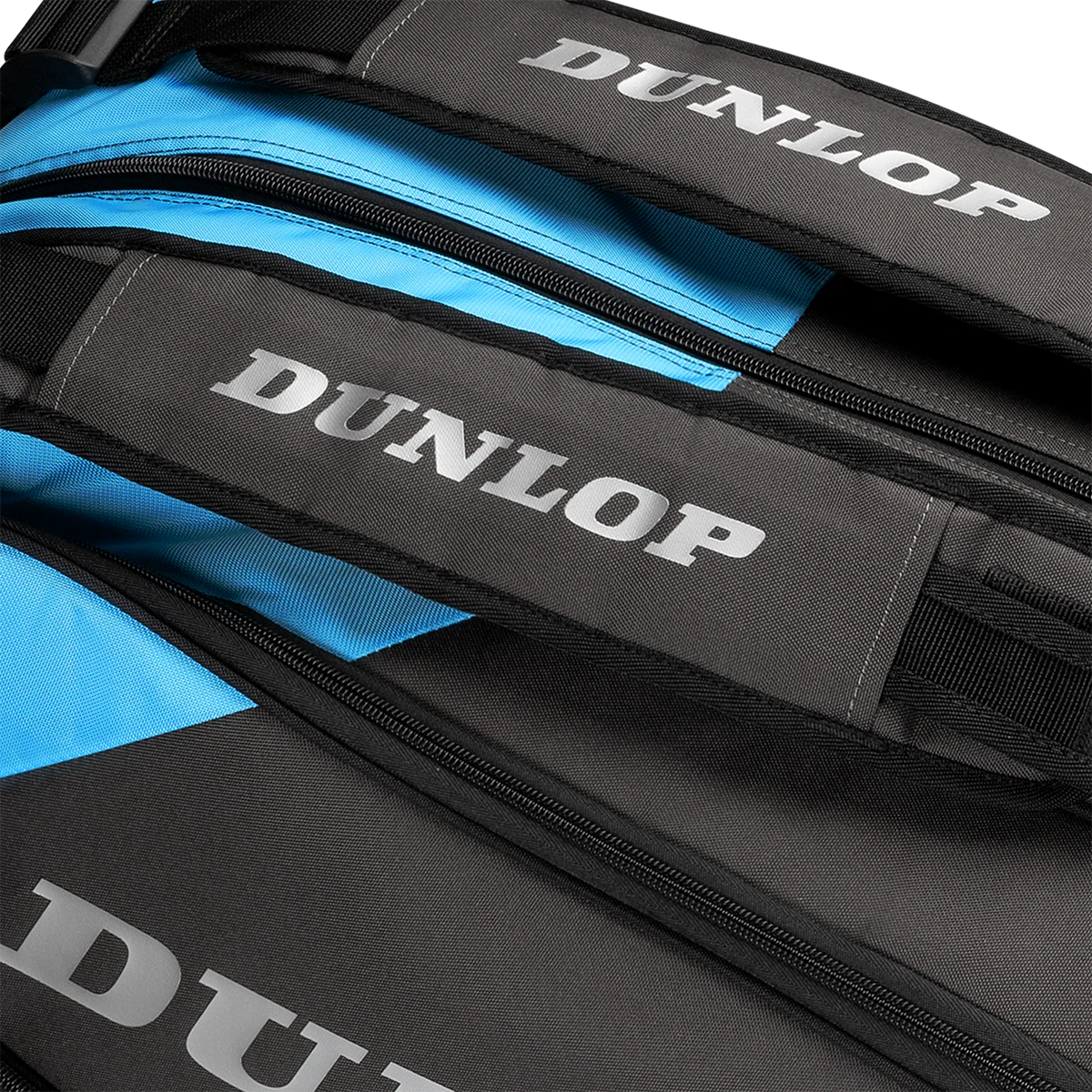 Dunlop FX Performance Padel Racketbag Cyan Gun Metal - Image 5