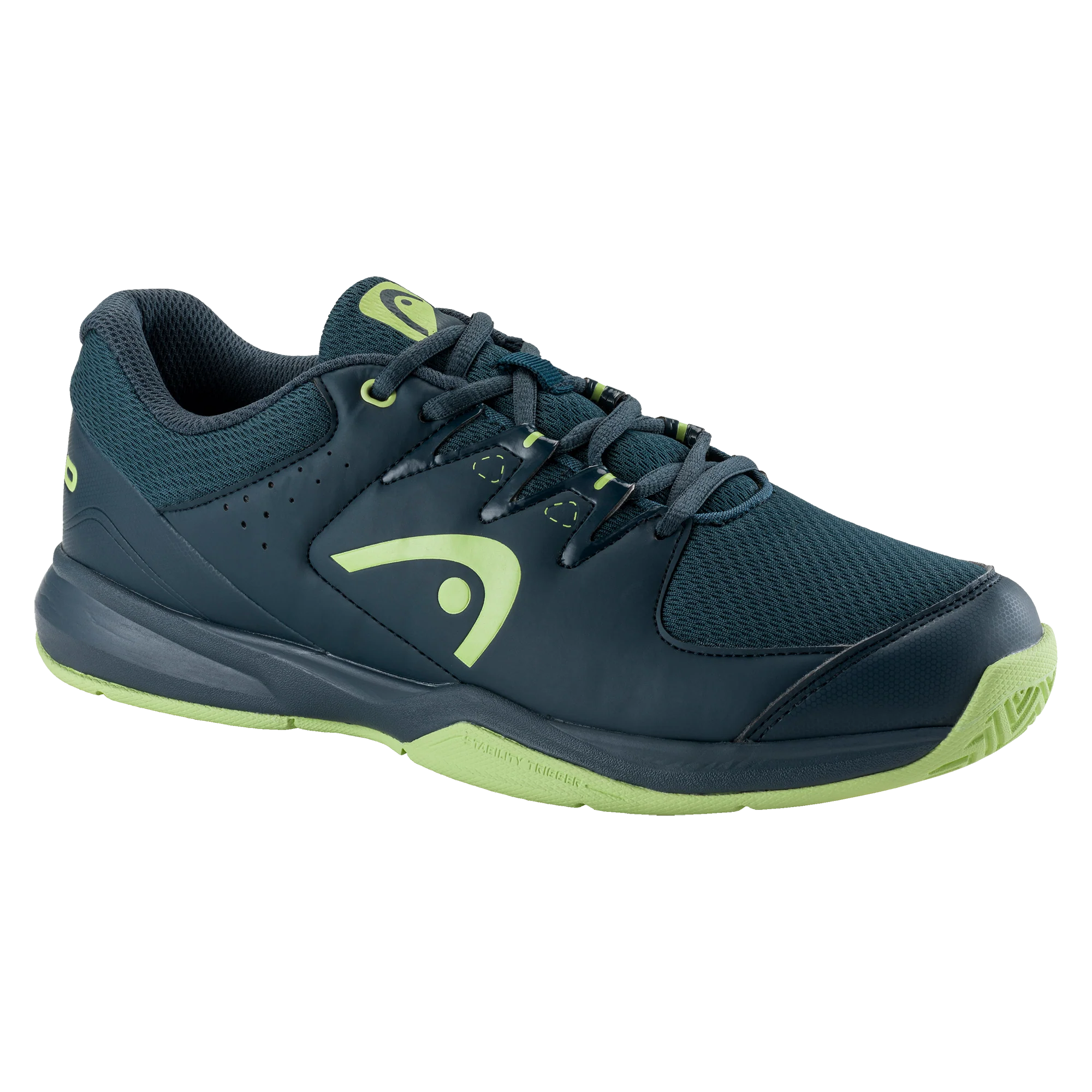 HEAD Men's Grid 3.5 Indoor Shoe Navy Lime
