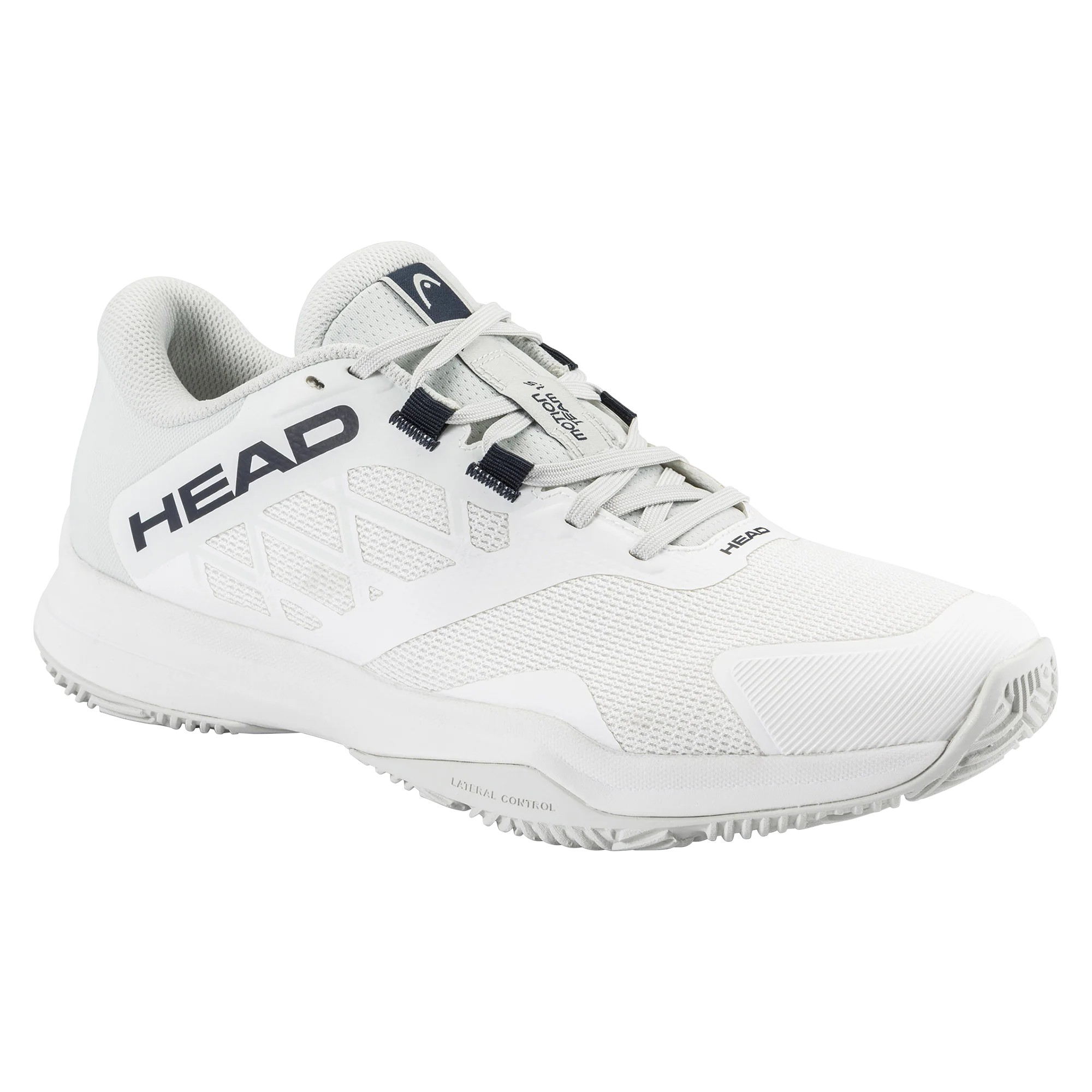 HEAD Men's Motion Team 1.5 Padel Shoes White Blueberry