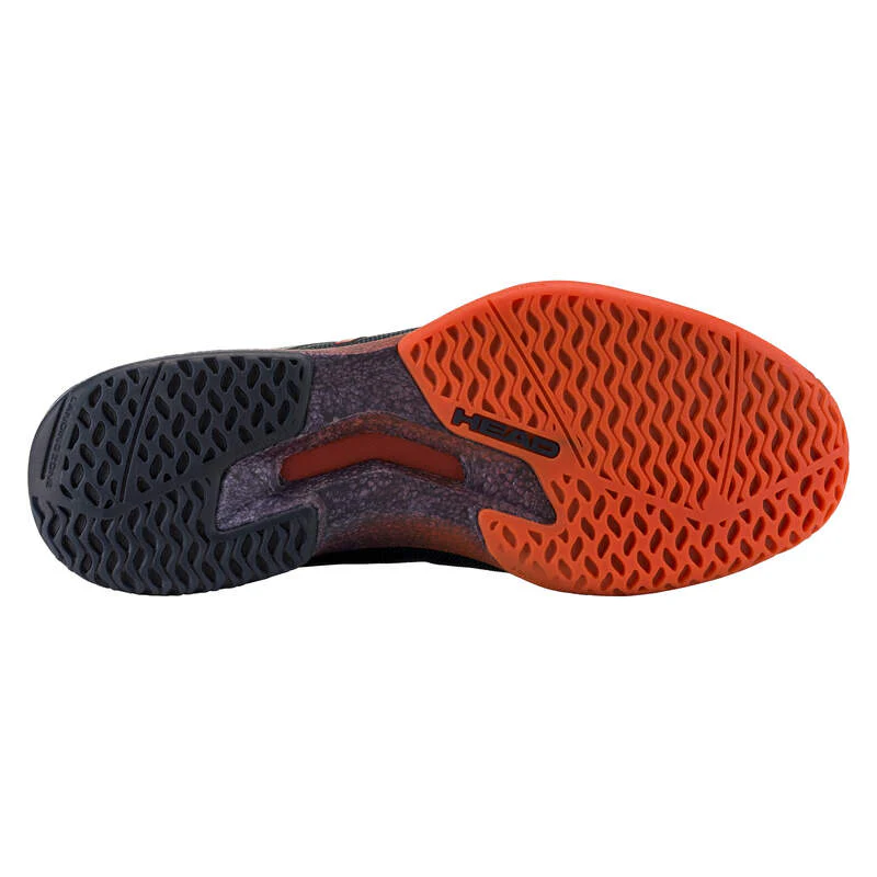 HEAD Men's Sprint Pro 4.0 Indoor Court Shoes Dark Blue Red - Image 2