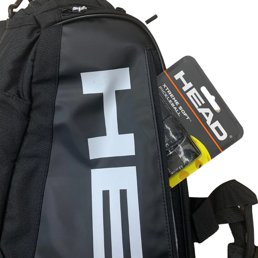 HEAD Pro Pickleball Bag M Black White - Image 10