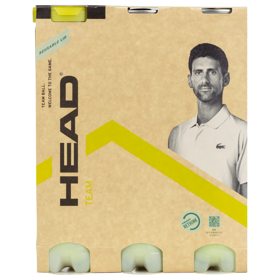 HEAD Team Tennis Balls - 1 Dozen