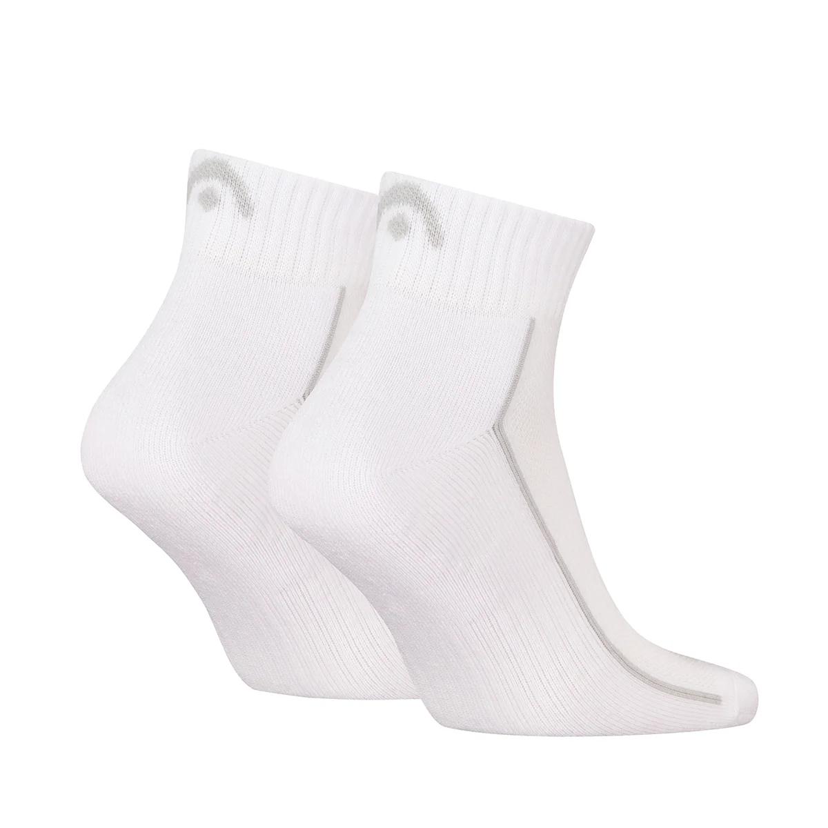 HEAD Performance Quarter Sock 2 Pack White - Image 2
