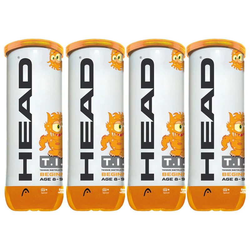 HEAD TIP Orange Mini Tennis Balls - Dozen