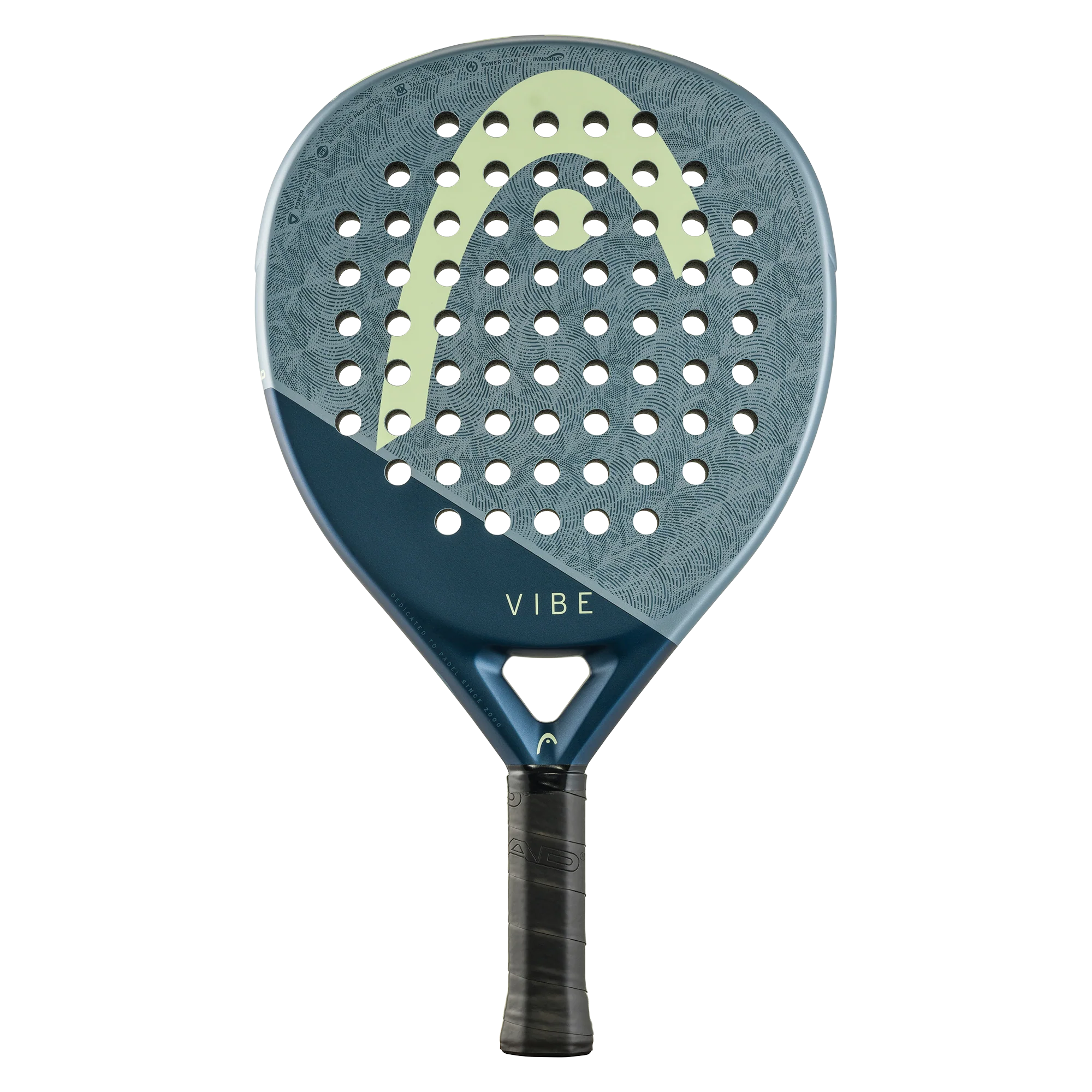 Head Vibe 2026 Padel Racket Blue Yellow - Image 2