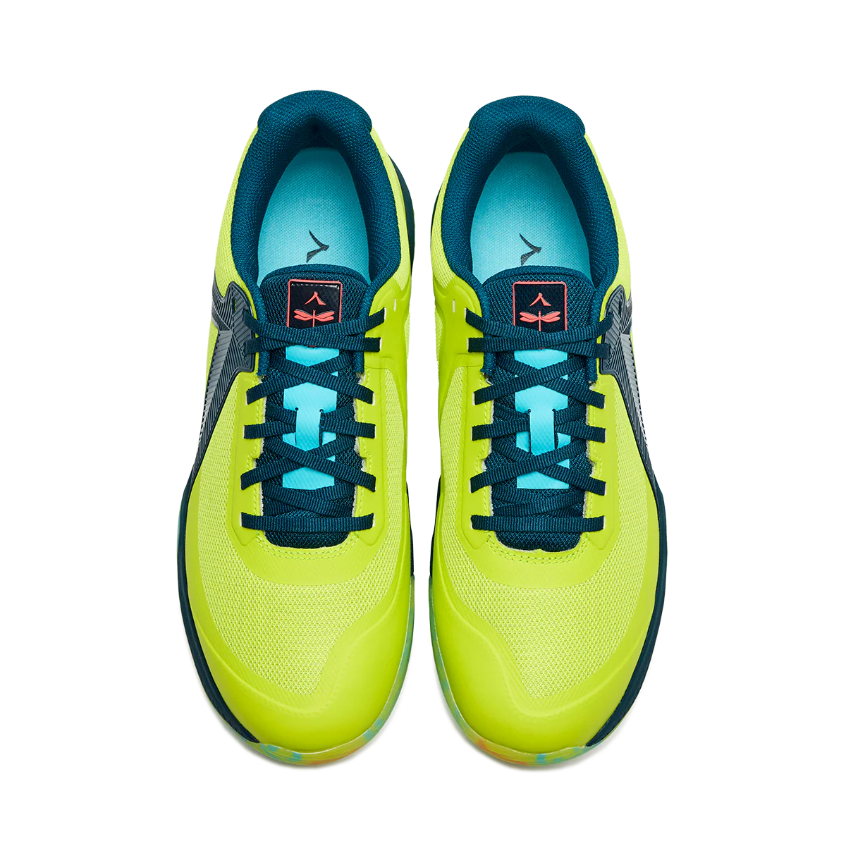 Kanso DragonFly 2 Indoor Court Shoes 2025 Lime/Blue/Navy - Image 6