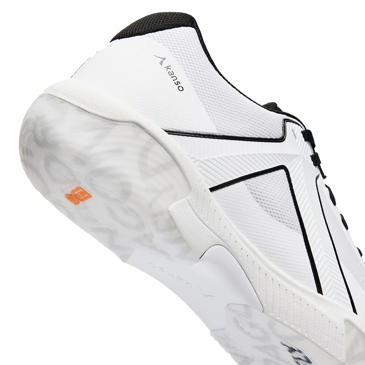 Kanso DragonFly 2 Indoor Court Shoes 2025 White/Black - Image 9