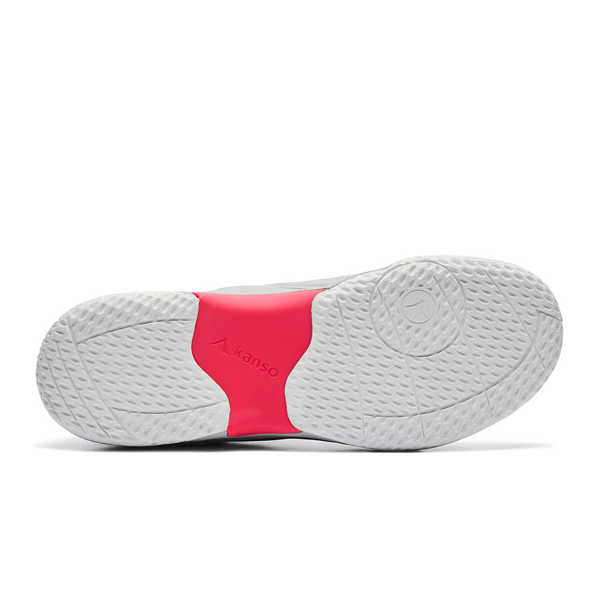 Kanso EQ ID Indoor Court Shoes 2025 Grey/Red - Image 2