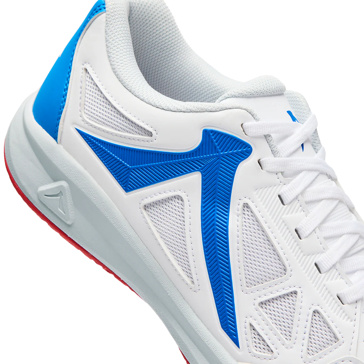 Kanso Takumi ID Indoor Court Shoes 2025 White/Blue/Red - Image 8