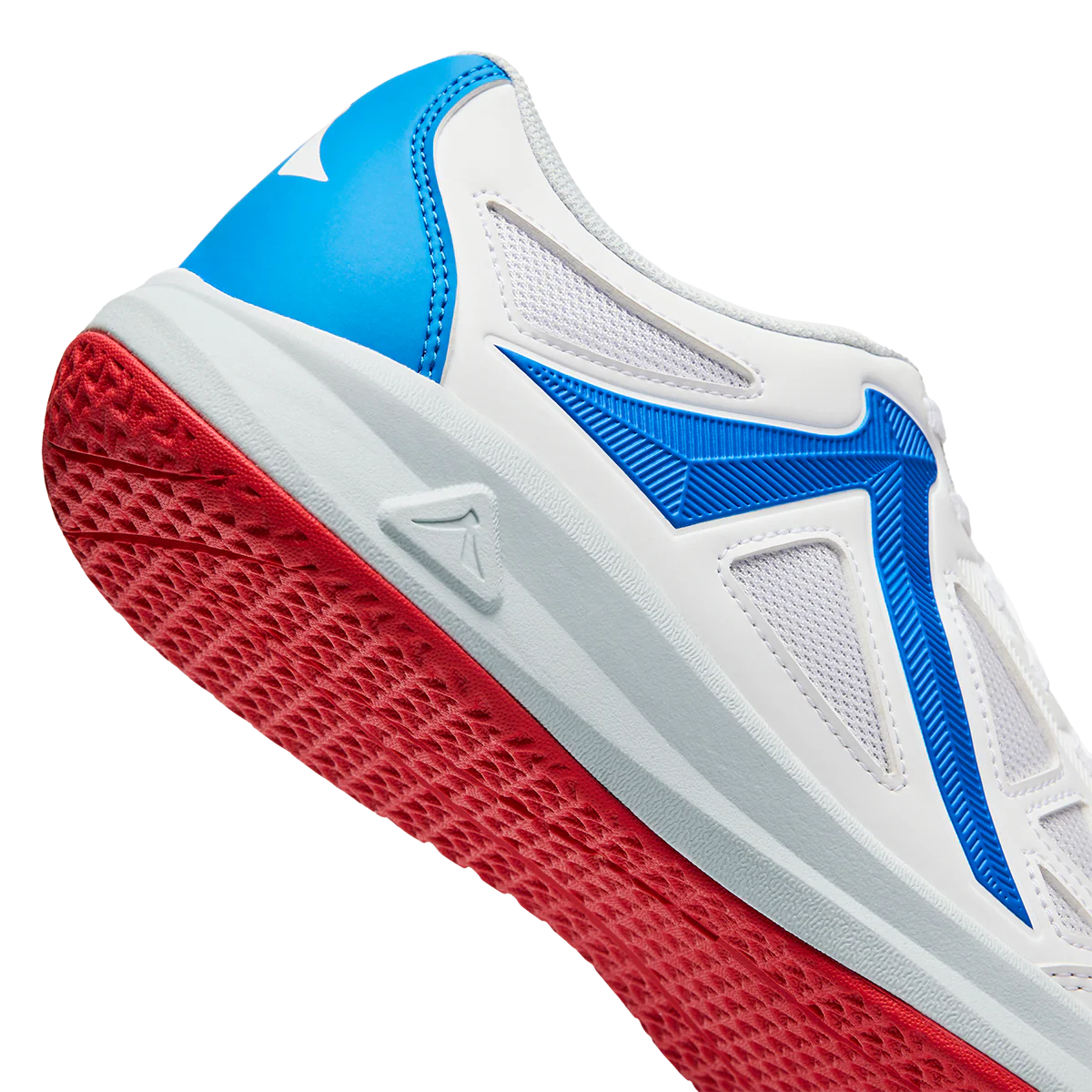 Kanso Takumi ID Indoor Court Shoes 2025 White/Blue/Red - Image 9