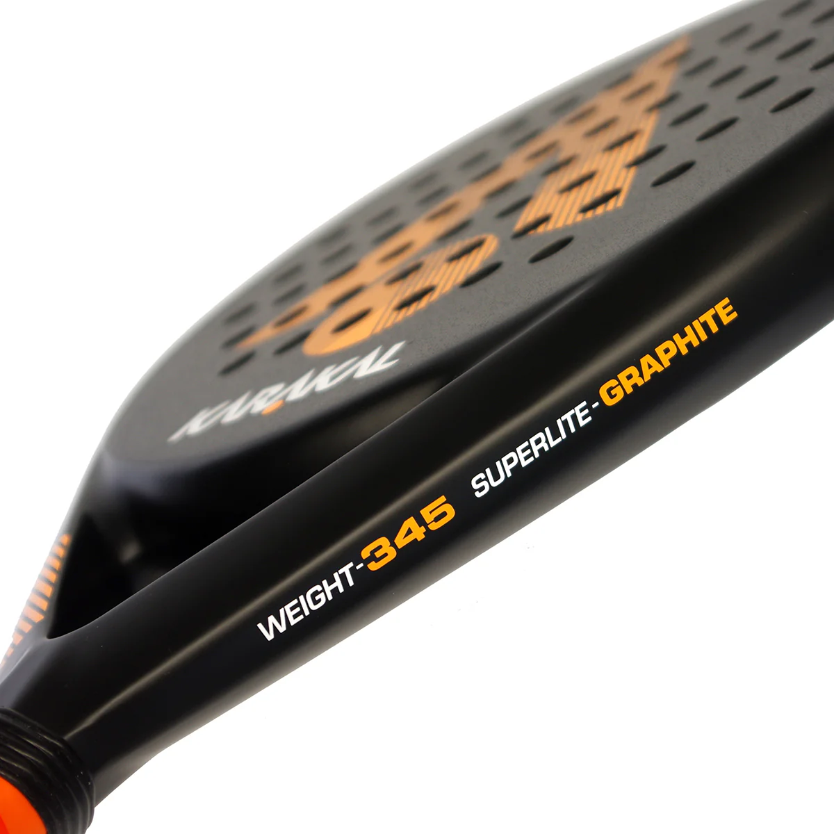 Karakal Air Lite 345 Padel Racket Orange - Image 5