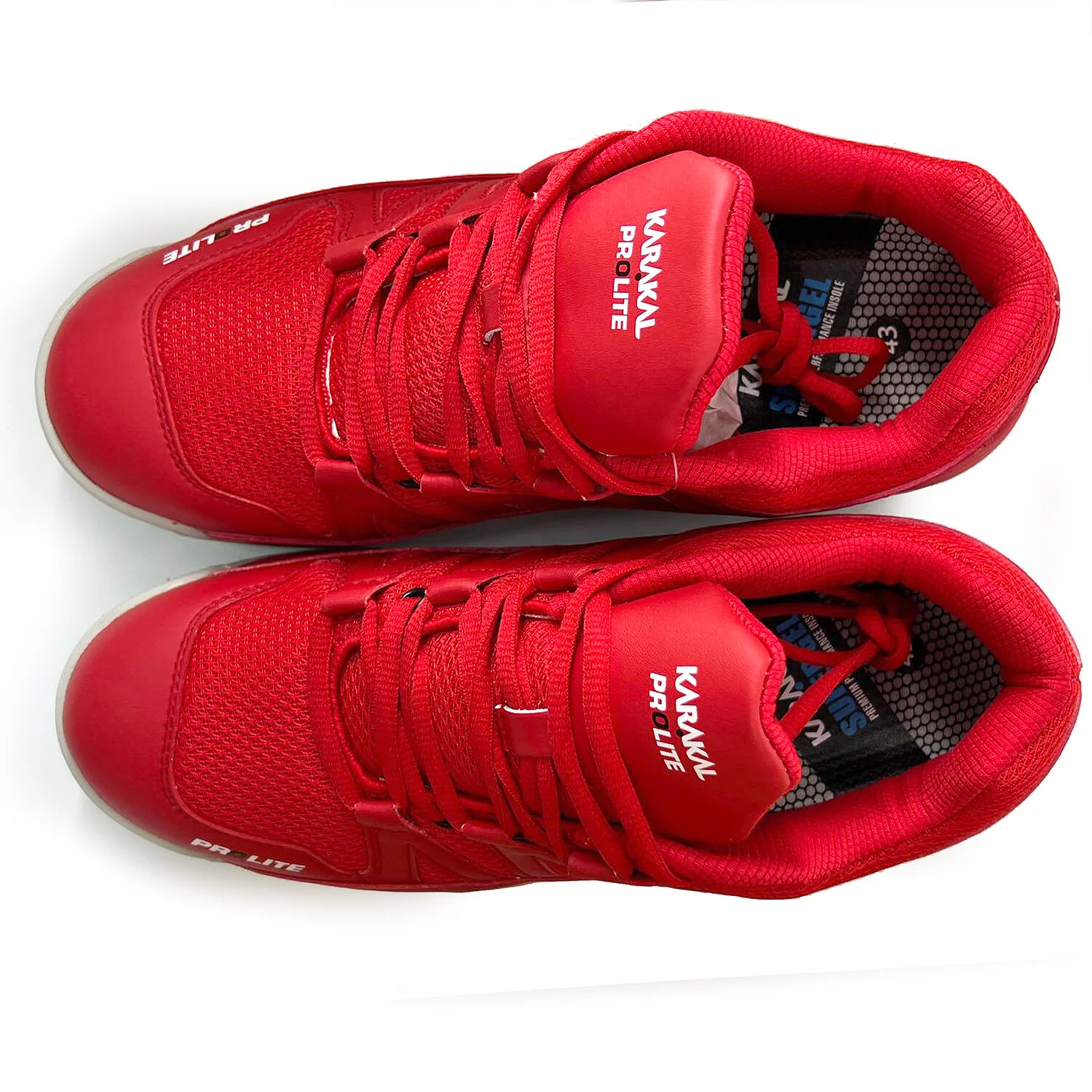 Karakal KF ProLite Men's Indoor Court Shoe Red - Image 4