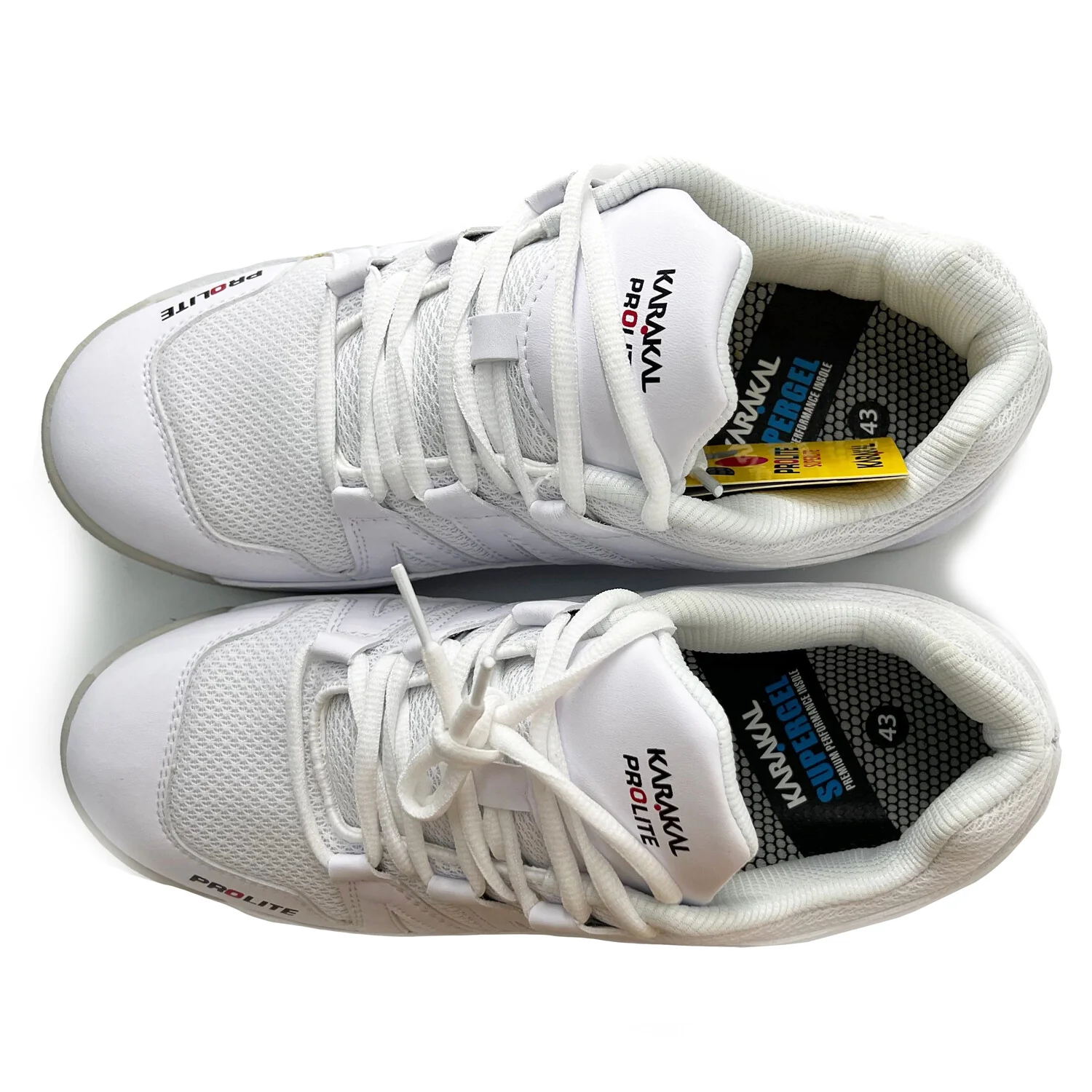 Karakal KF ProLite Men's Indoor Court Shoe White - Image 4