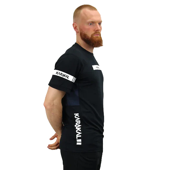 Karakal Men's Pro Tour Tee Black 25/26 - Image 2