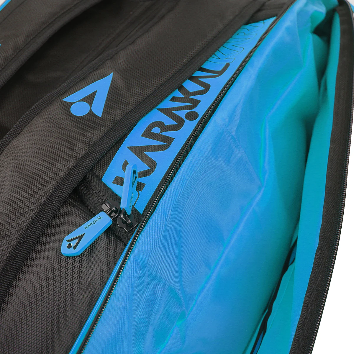 Karakal Pro Tour Comp 2.2 Racket Bag Blue - Image 8