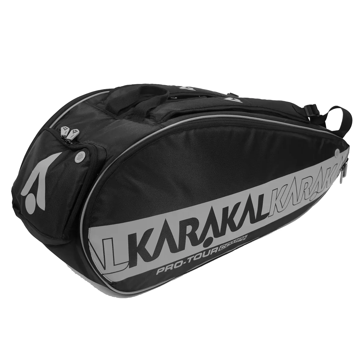 Karakal Pro Tour Comp 2.2 Racket Bag Grey - Image 2