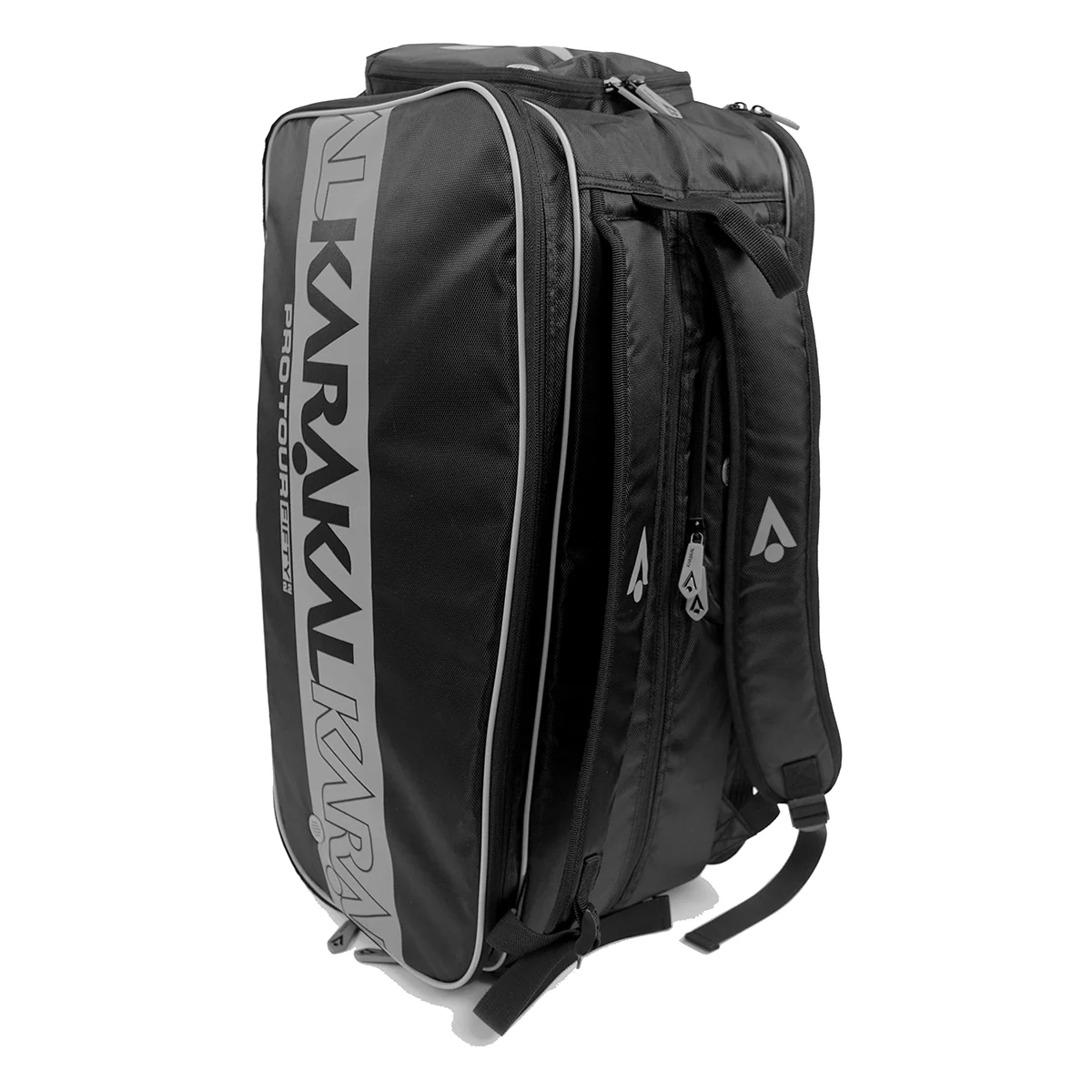 Karakal Pro Tour Fifty 2.2 Short Racket Bag Black Grey - Image 4