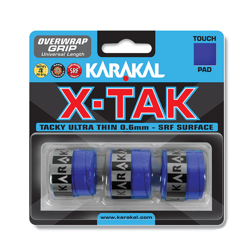Karakal X-Tak Overwrap Grip - Pack Of 3 - Image 2