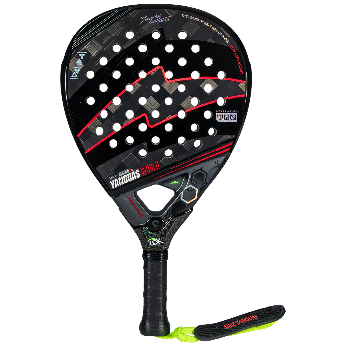 Lok Maxx Hype Yanguas World Padel Racket - Image 2