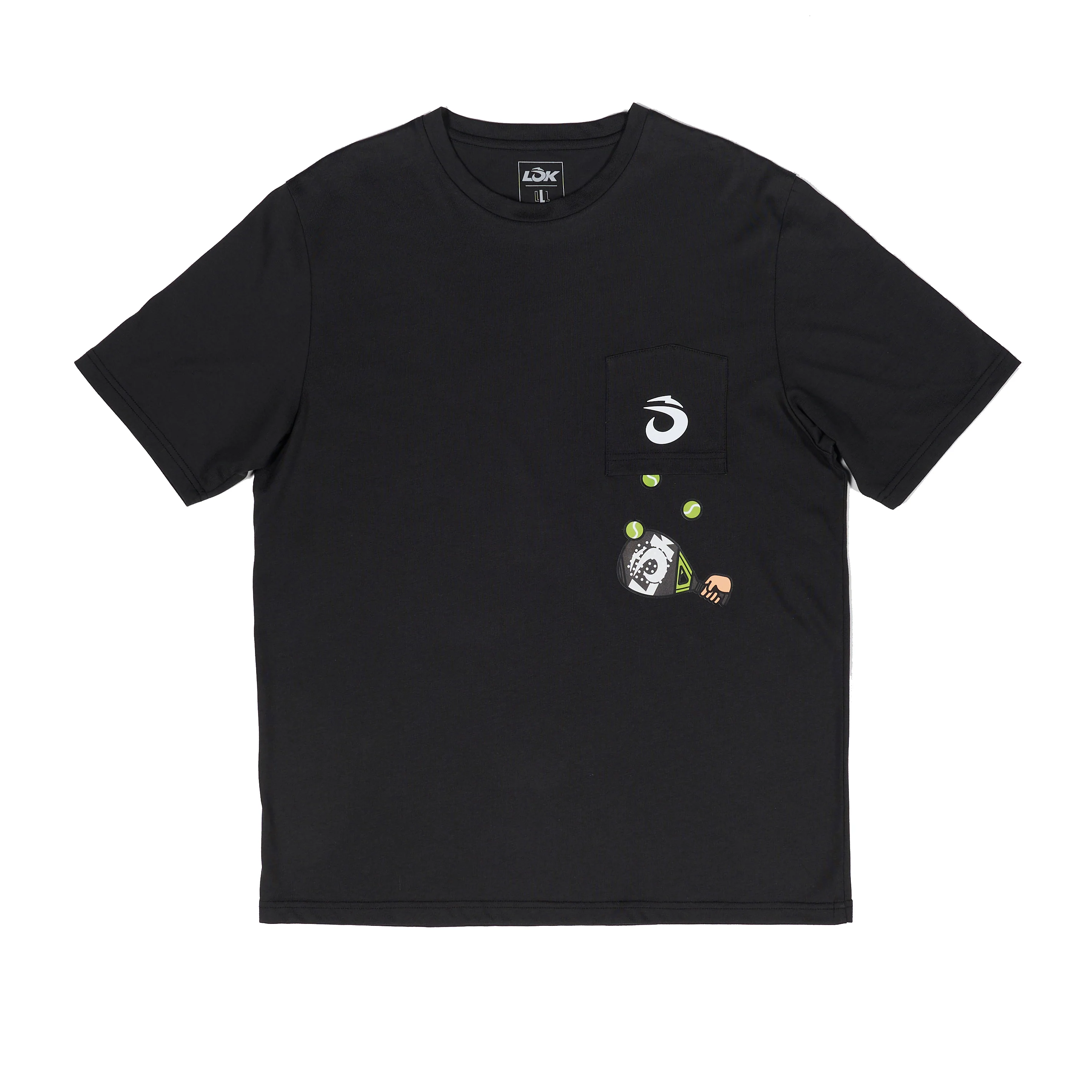 Lok Men's The Juggler T-Shirt Black