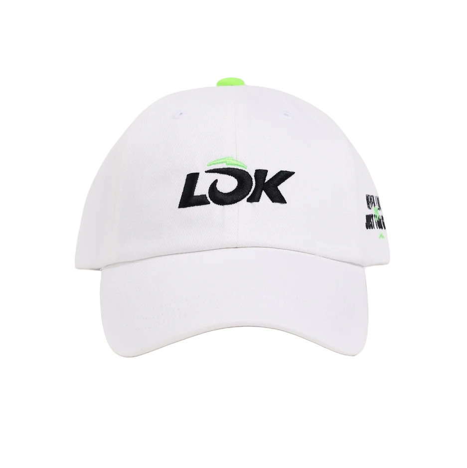 Lok Never Luck Cap - White