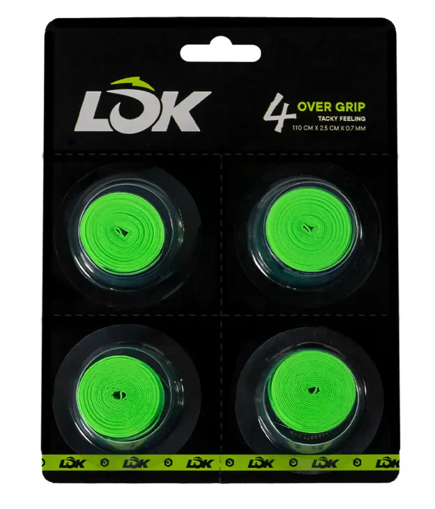 Lok Overgrips 4 Pack - Green