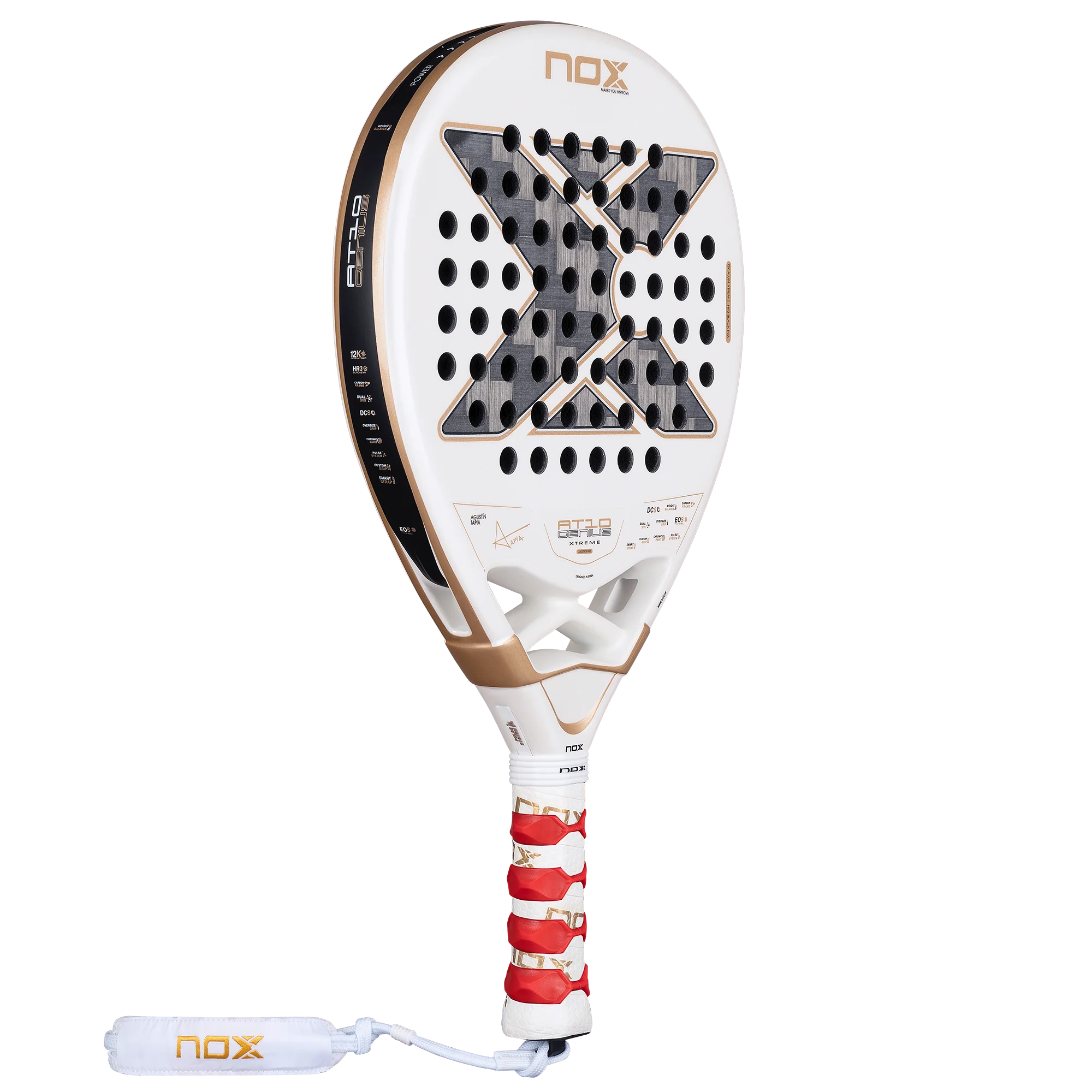Nox AT10 Genius 12K Alum Xtrem Agustin Tapia Padel Racket 26 - Image 3