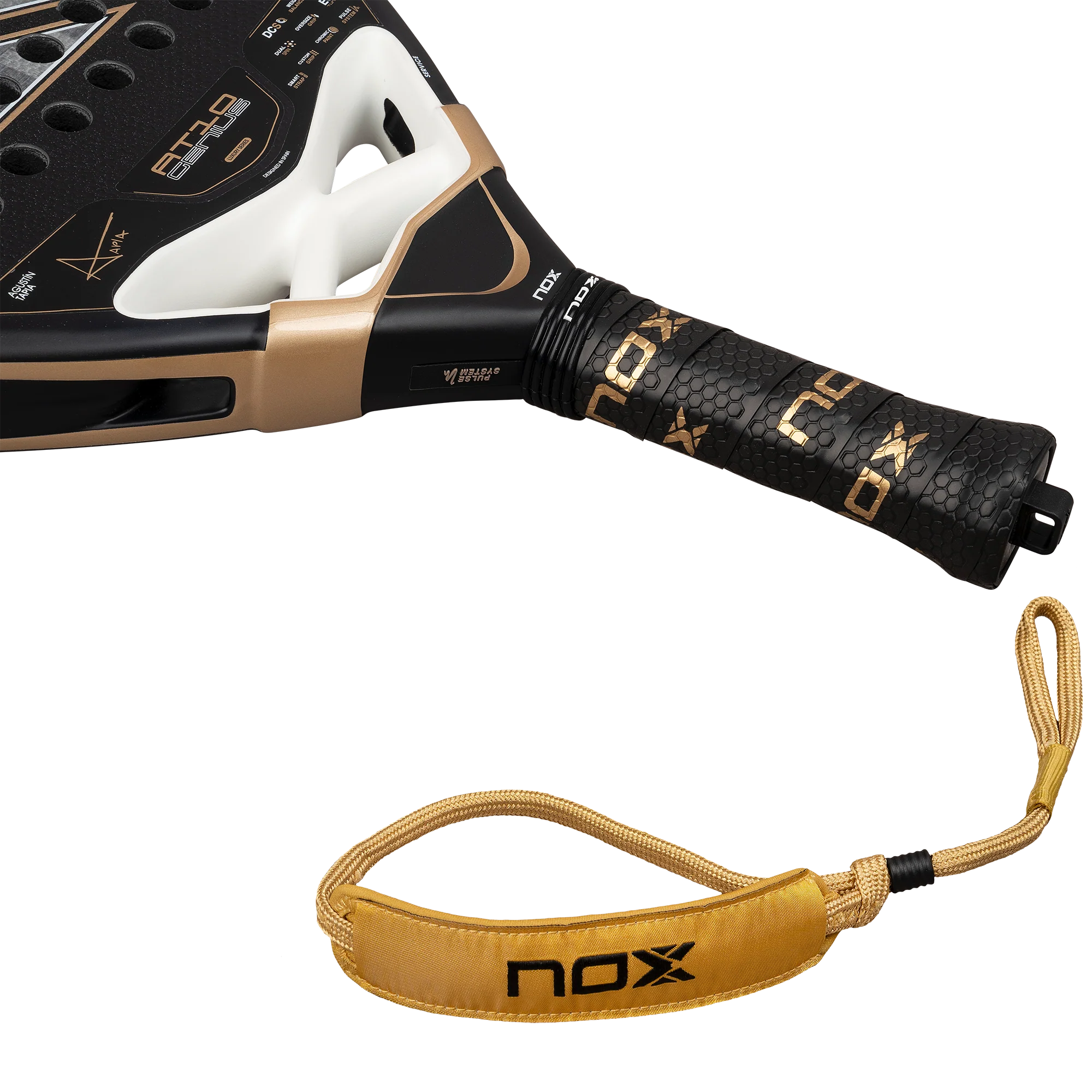 Nox AT10 Genius 18K Alum Agustin Tapia Padel Racket 26 - Image 11