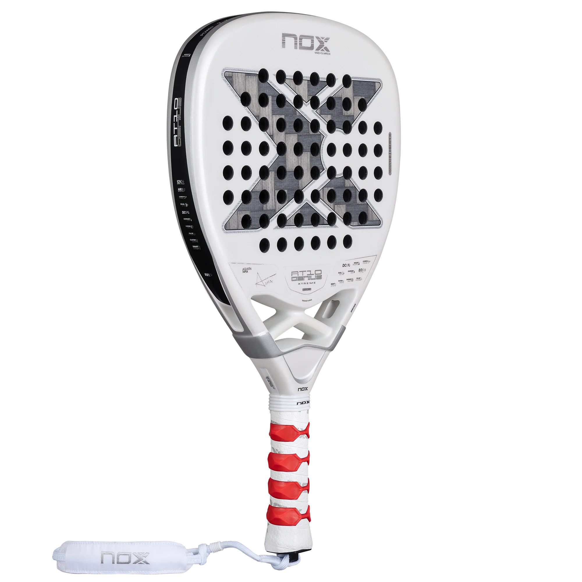 Nox AT10 Genius Attack 12K Alum Agustin Tapia Padel Racket 26 - Image 2