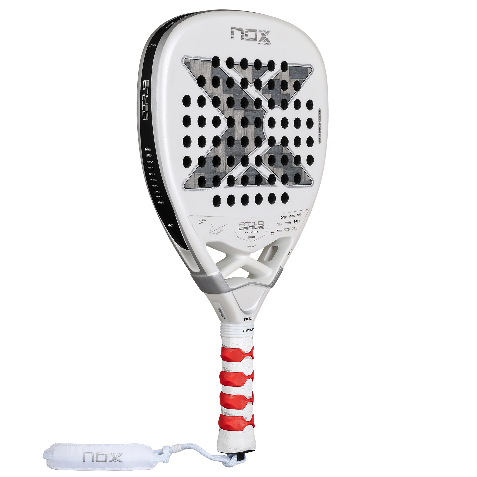 Nox AT10 Genius Attack 12K Alum Agustin Tapia Padel Racket 26 - Image 3