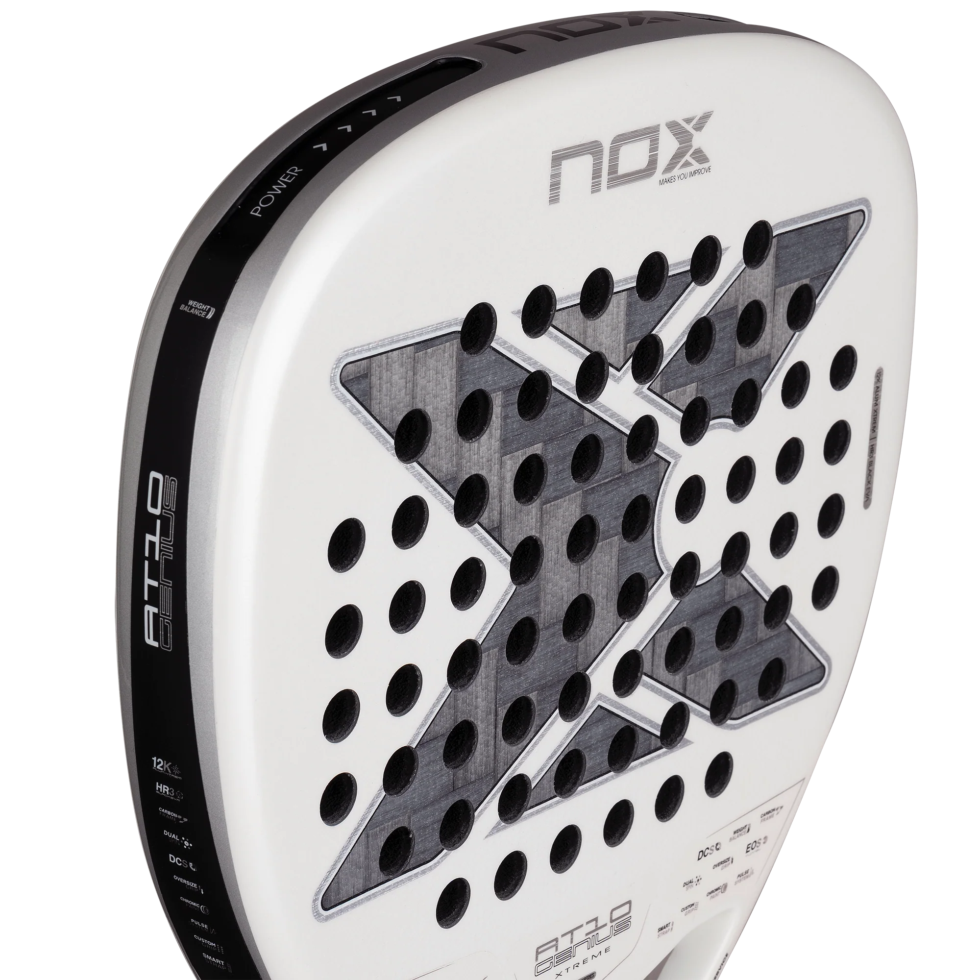 Nox AT10 Genius Attack 12K Alum Agustin Tapia Padel Racket 26 - Image 6