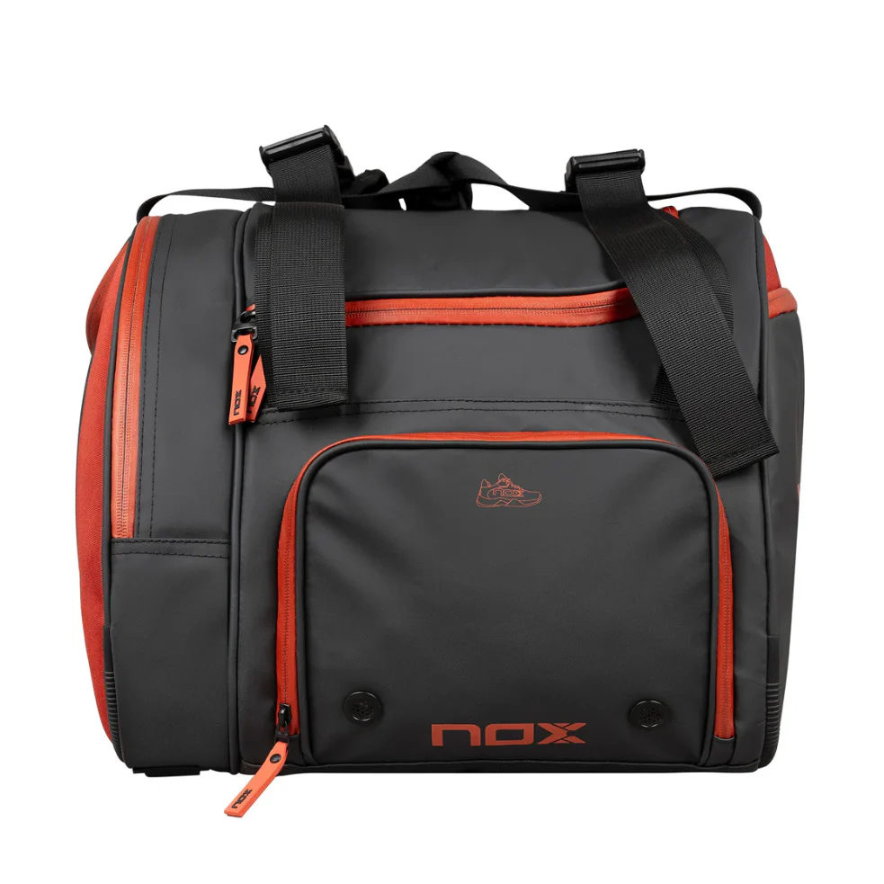 Nox Luxury Open Series Padel Bag Black Red - Image 5